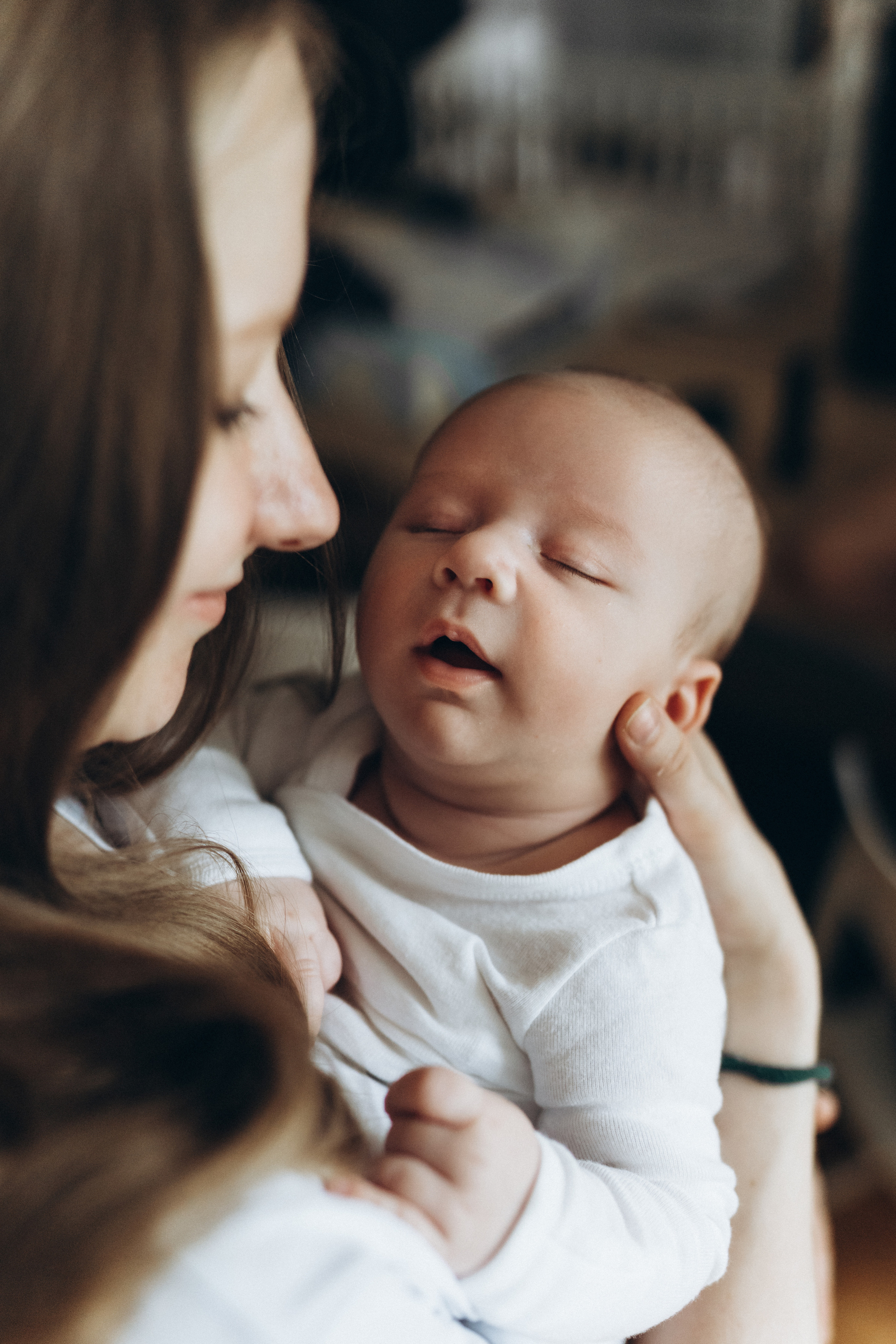 Михаил, Ирина и Ромочка. Домашняя истрия. Семейный и детский фотограф в Москве Митенкова Мария