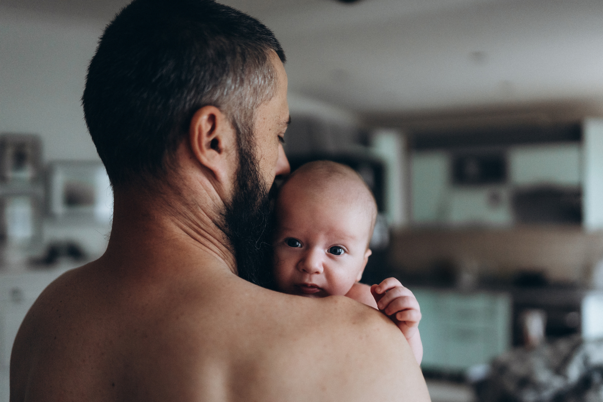 Михаил, Ирина и Ромочка. Домашняя истрия. Семейный и детский фотограф в Москве Митенкова Мария