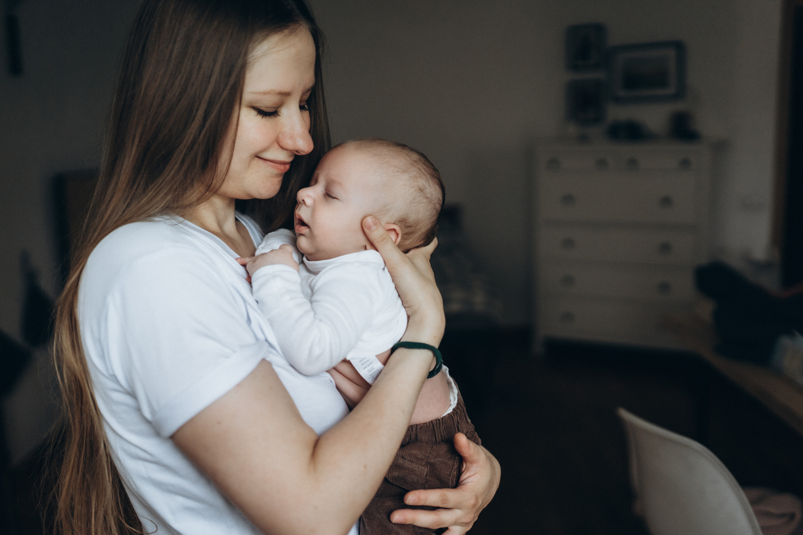 Михаил, Ирина и Ромочка. Домашняя истрия. Семейный и детский фотограф в Москве Митенкова Мария