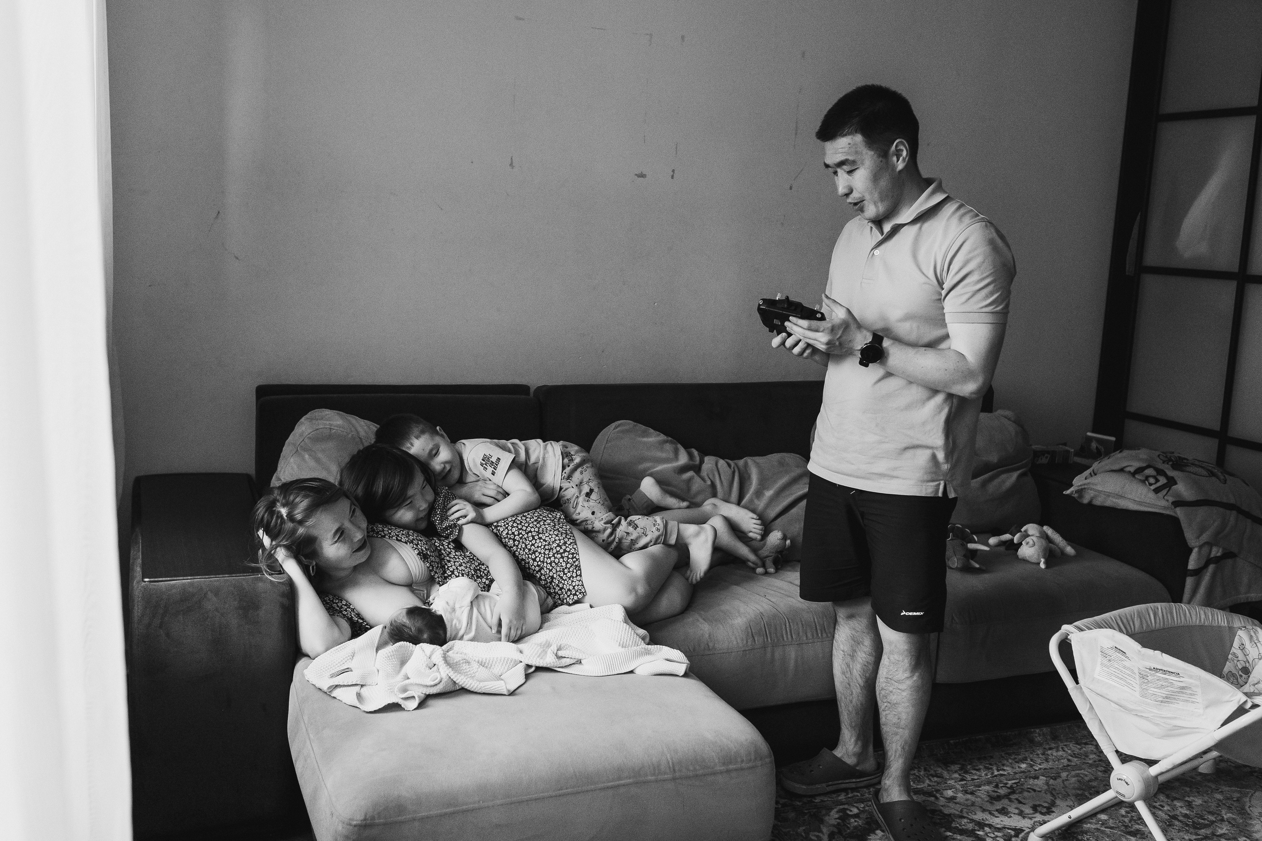 Мурат, Алия и детки Аяна, Нияз, Айлин. Семейный и детский фотограф в Москве Митенкова Мария