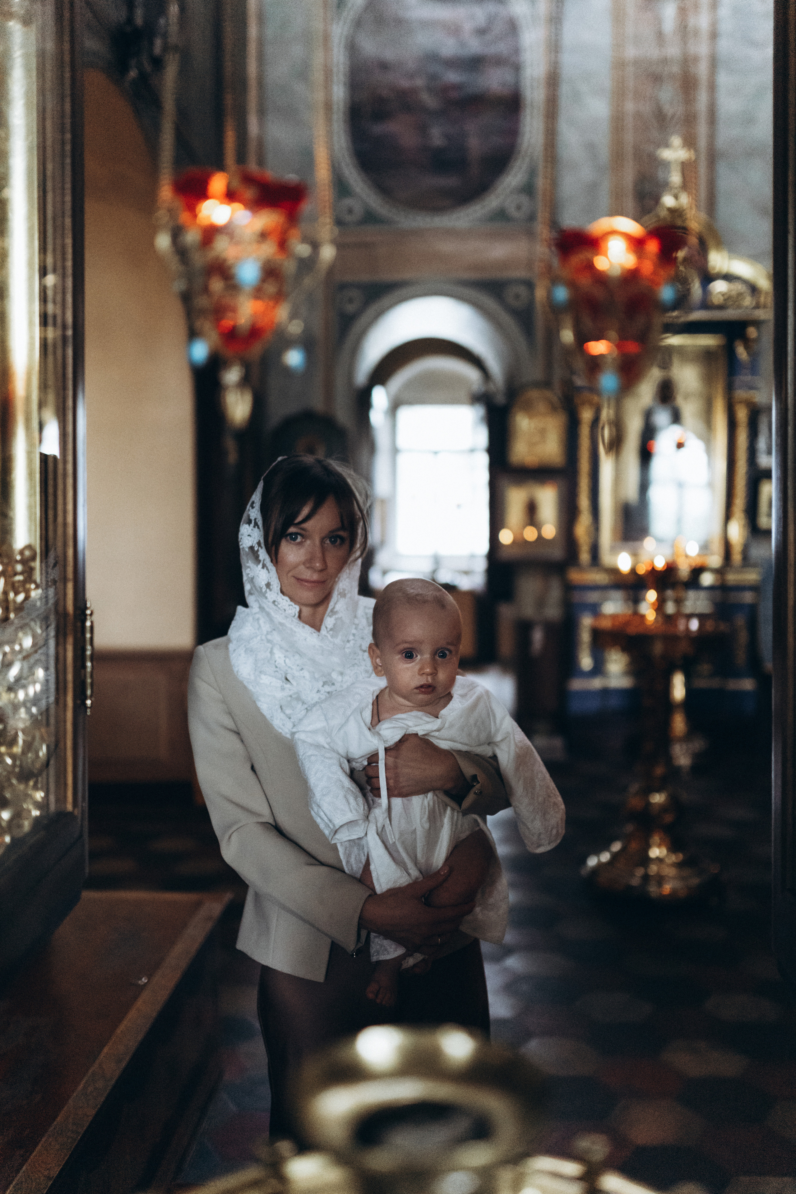 Александр, Евгения, София и Сергей /Таинство Крещения. Семейный и детский фотограф в Москве Митенкова Мария