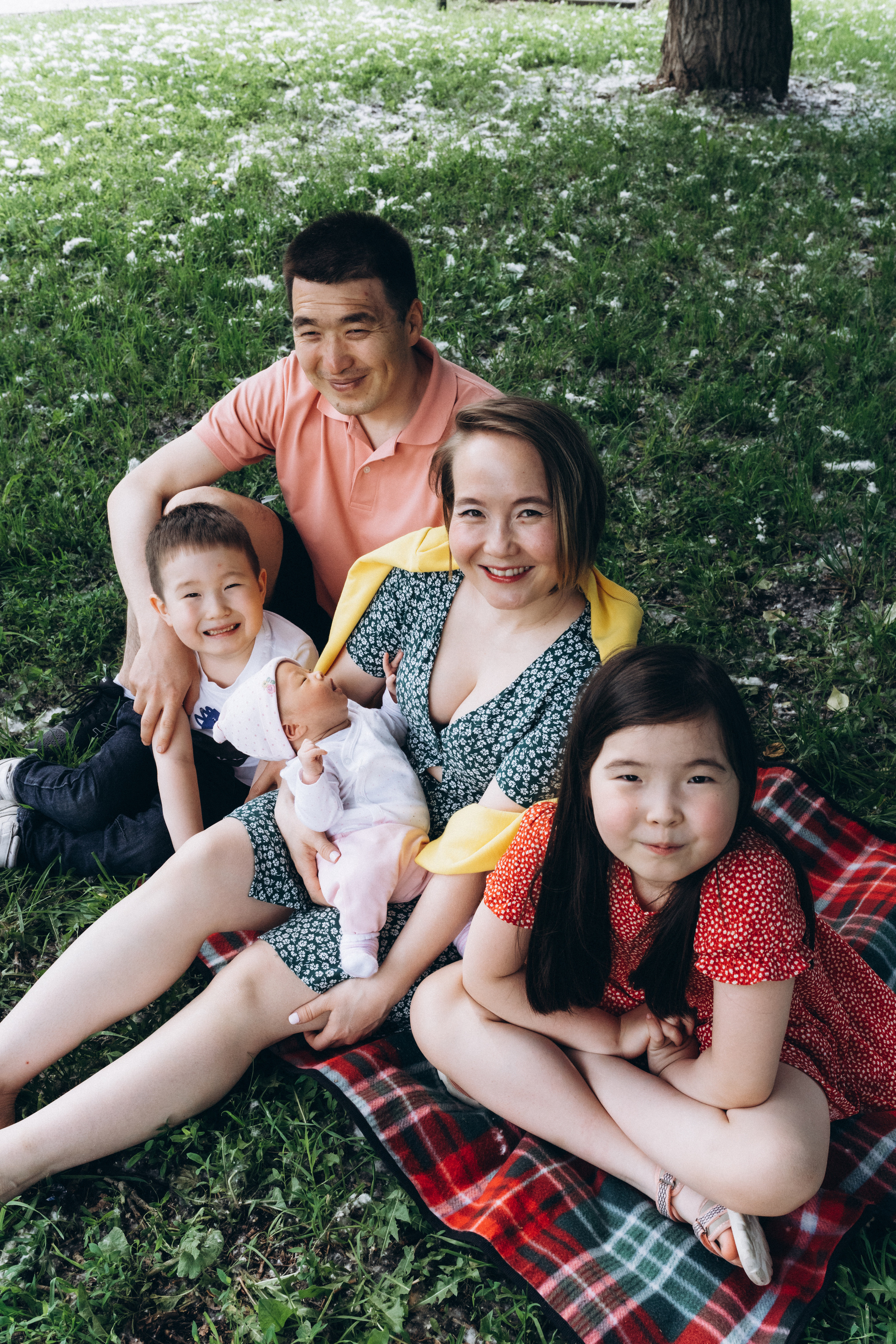 Мурат, Алия и детки Аяна, Нияз, Айлин. Семейный и детский фотограф в Москве Митенкова Мария