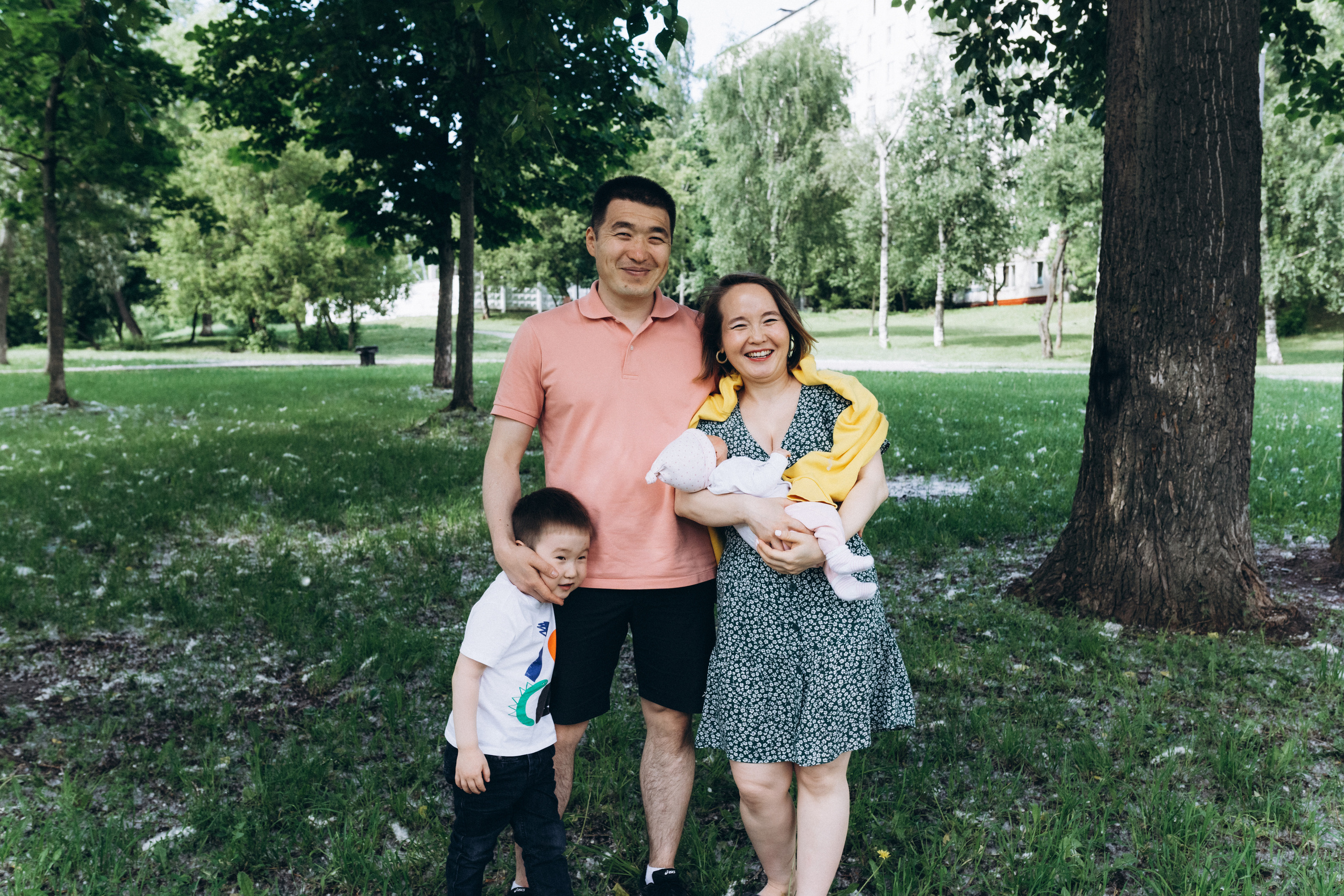 Мурат, Алия и детки Аяна, Нияз, Айлин. Семейный и детский фотограф в Москве Митенкова Мария