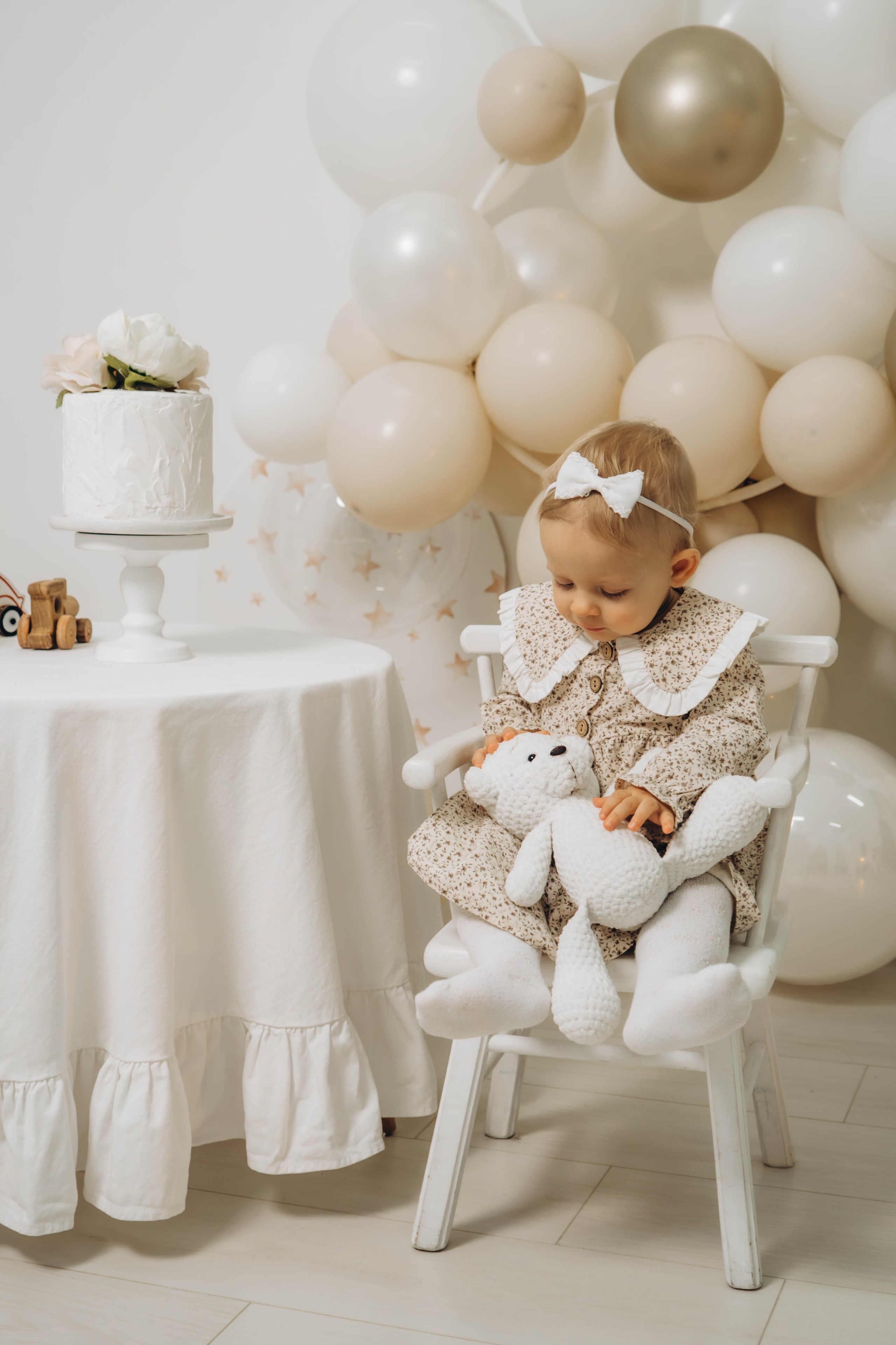 Съемка на годик малышки. Студия «LuLu». Фотограф Москва Валерия Веденина