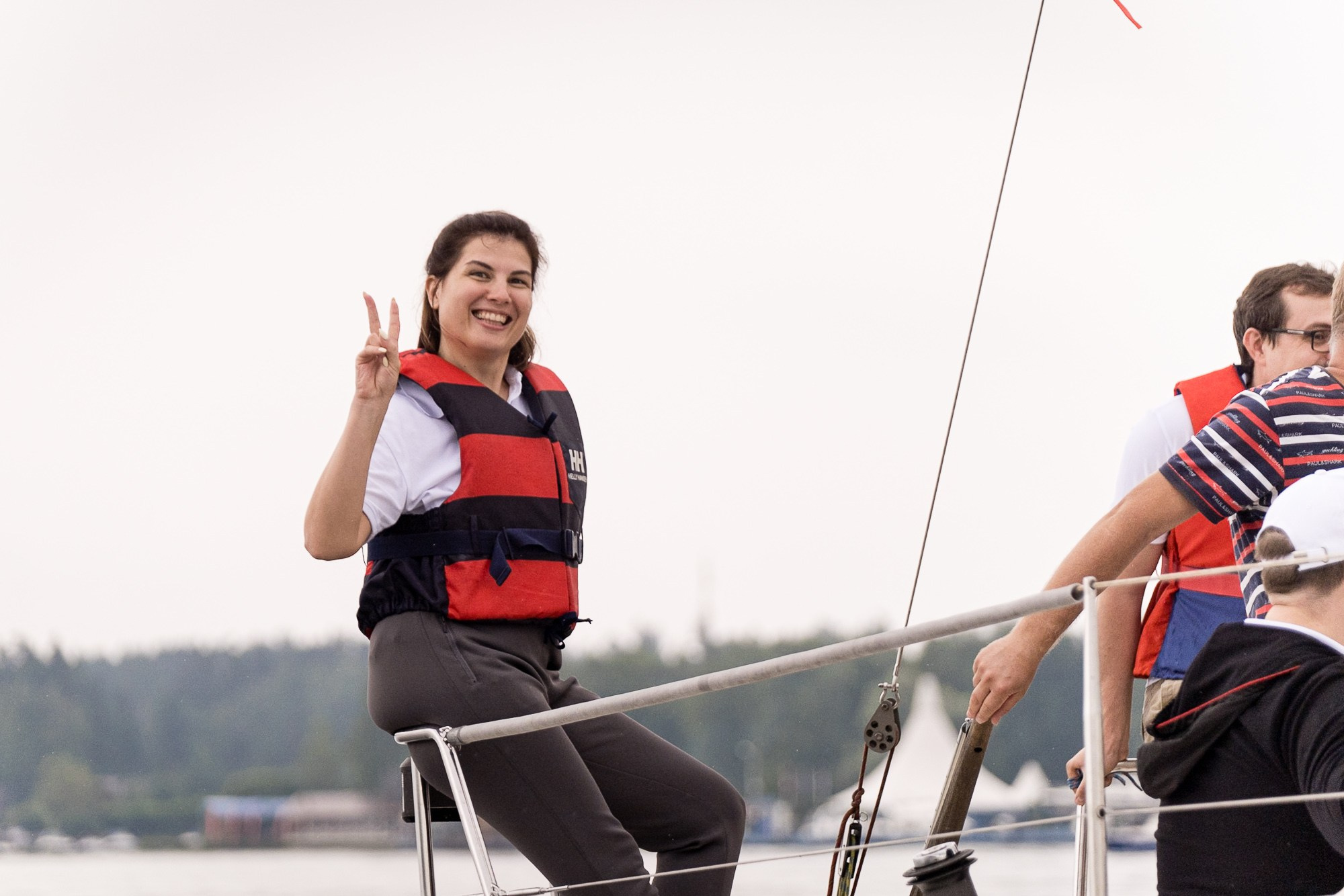 Корпоративная парусная регата Evraz. Репортажный фотограф Денис Тихомиров. Москва