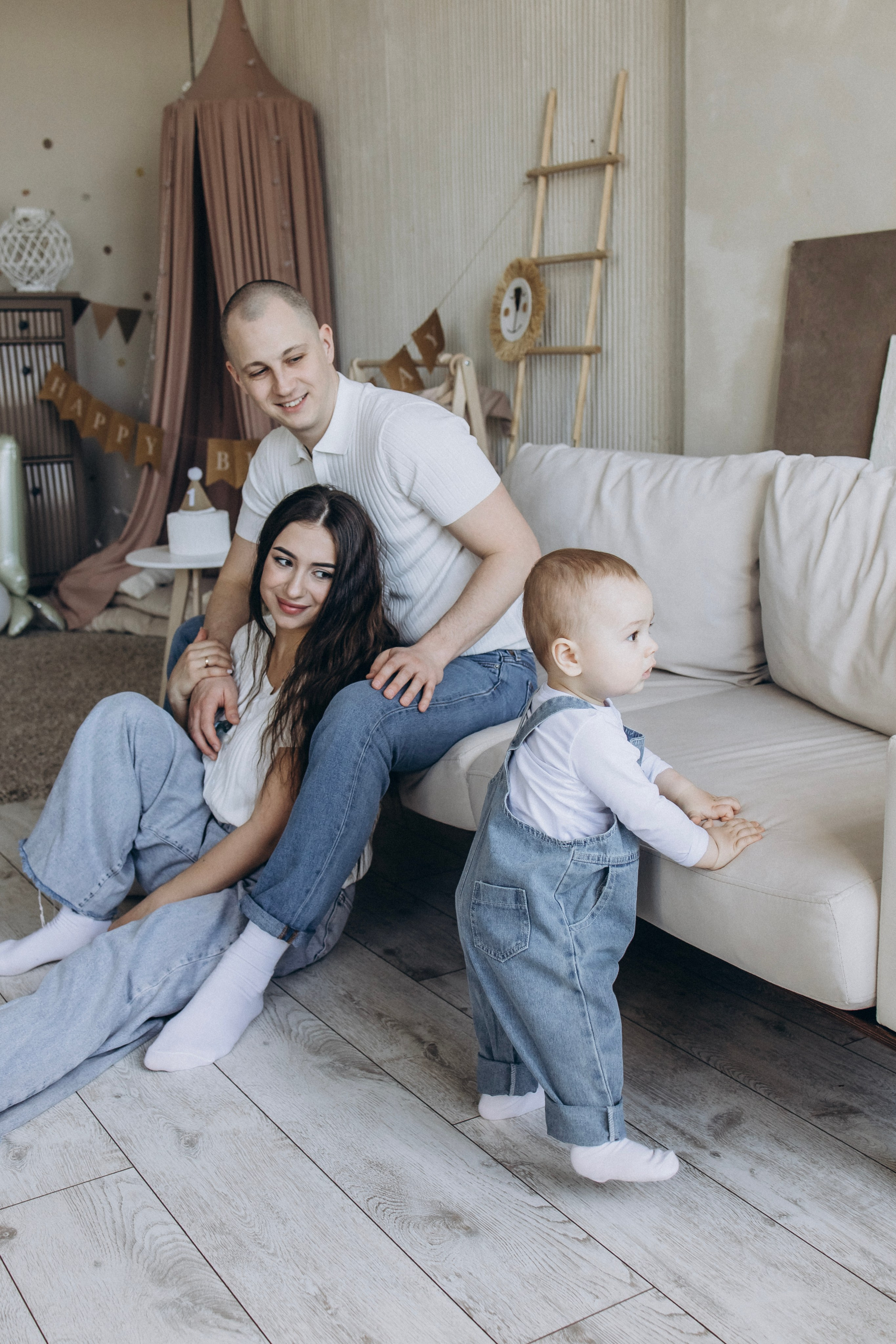 Фотосессия на годик. Ньюборн фотограф в Москве Чернова Анна — профессиональные фотосессии новорожденных в Москве на дому