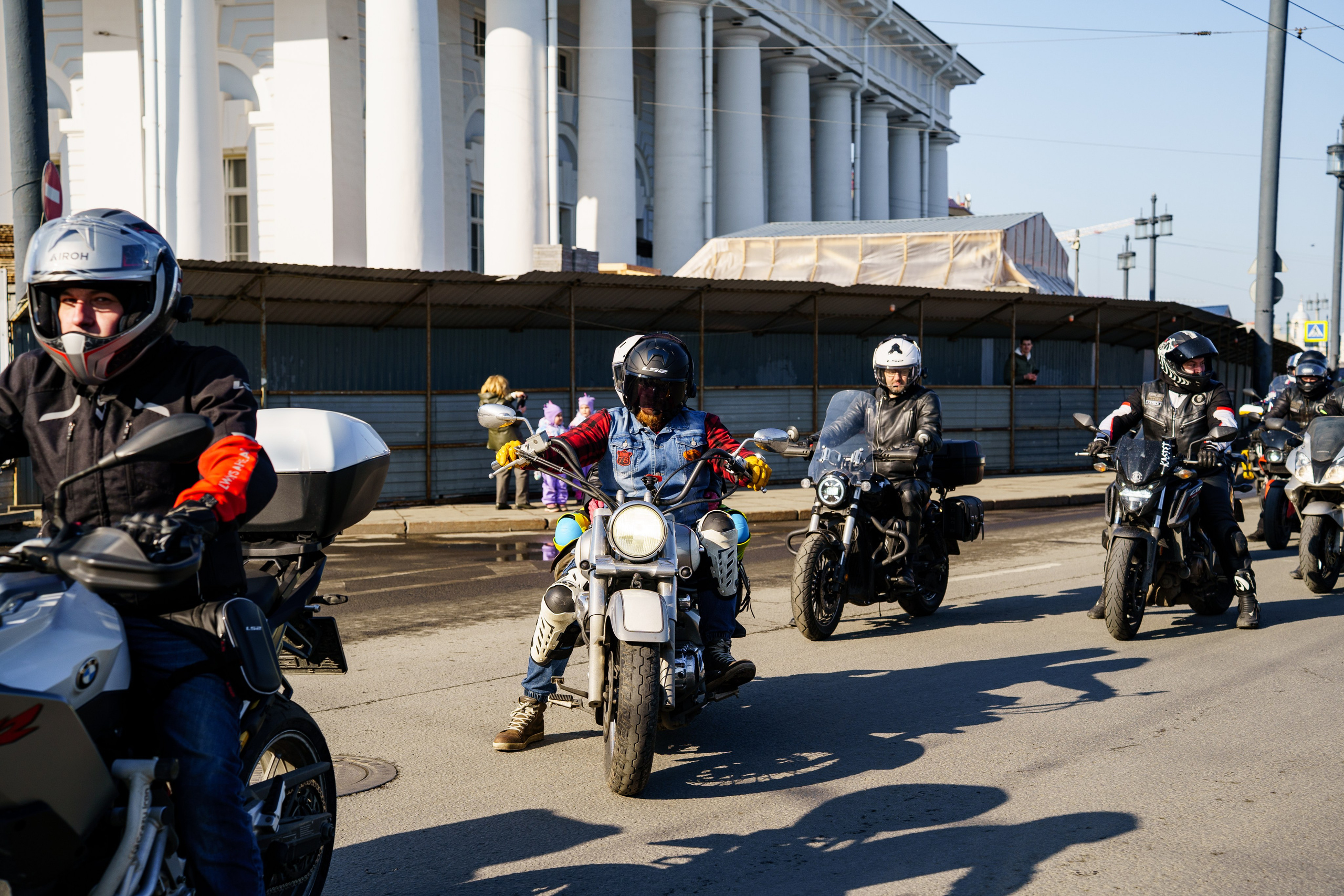 Прохват мотоклуба Norman Riders ч.1. Концертный и репортажный фотограф в Санкт-Петербурге Слава Пахомов