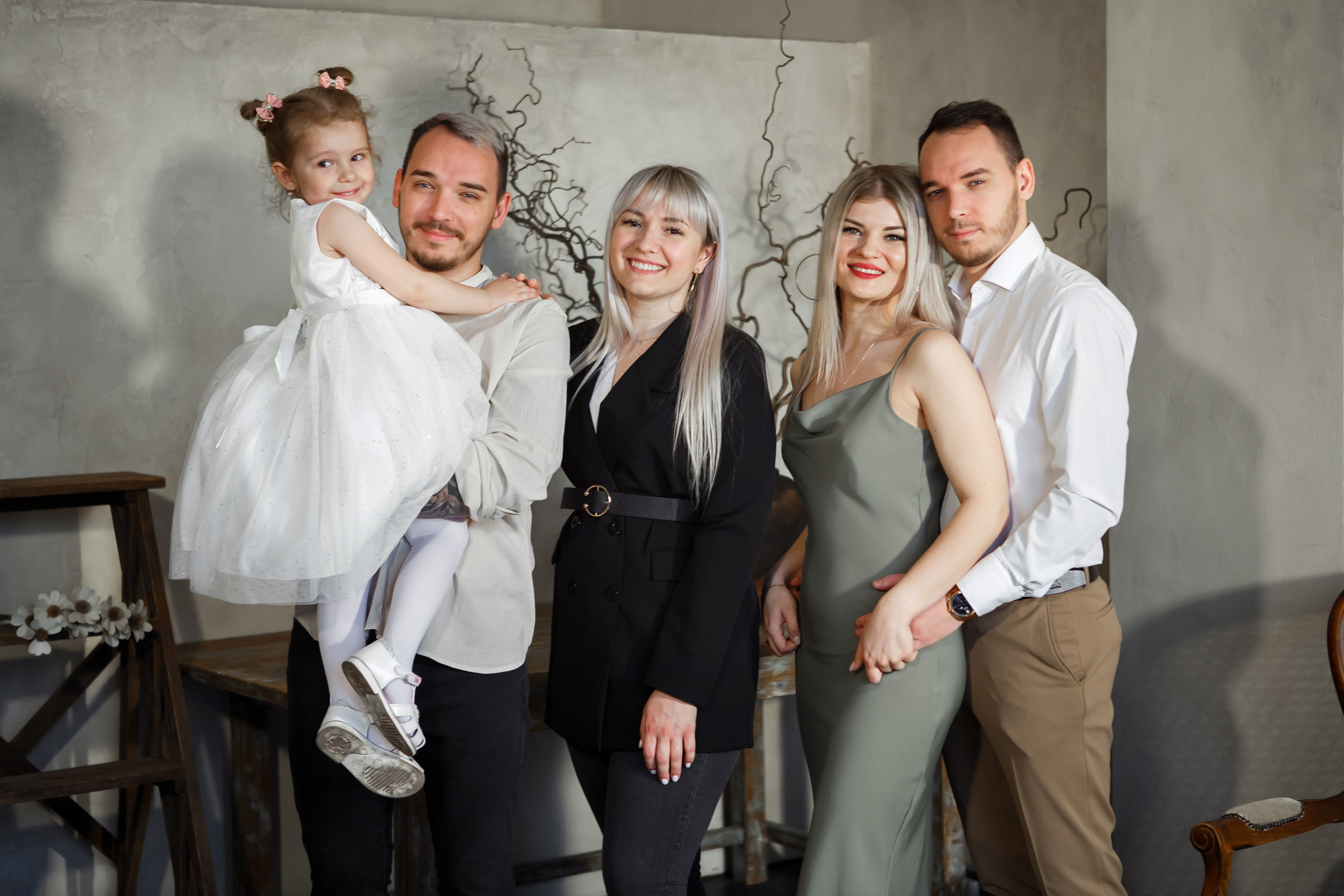 Очень большая семья, личные и парные портреты. Свадебный и портретный Фотограф в Липецке Дмитрий Котюков