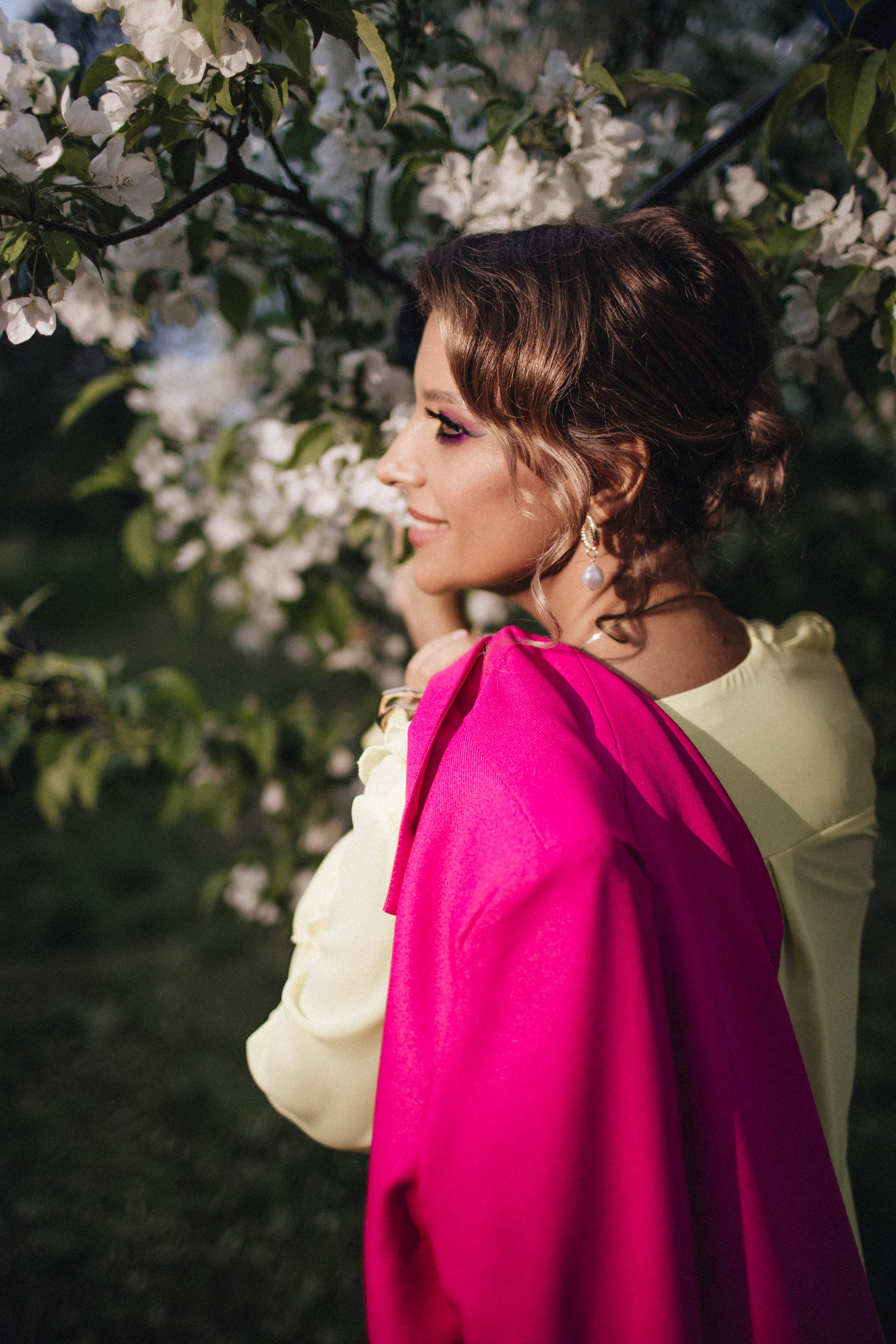 Фотосъемки в цветущих садах. Свадебный и семейный фотограф Спб Бошман Ирина