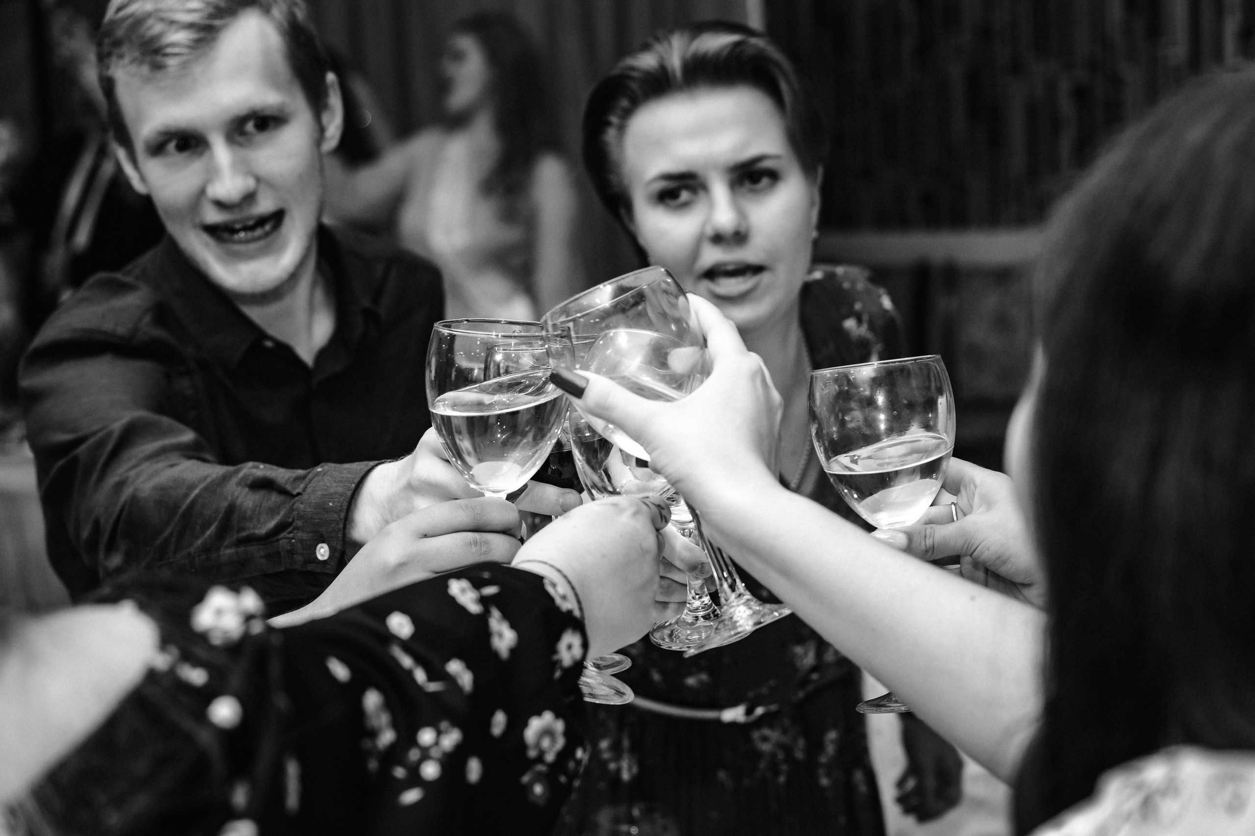 Николай и Диана, свадебный банкет. Свадебный и семейный фотограф в г. Волхов Алексей Кочерыжкин