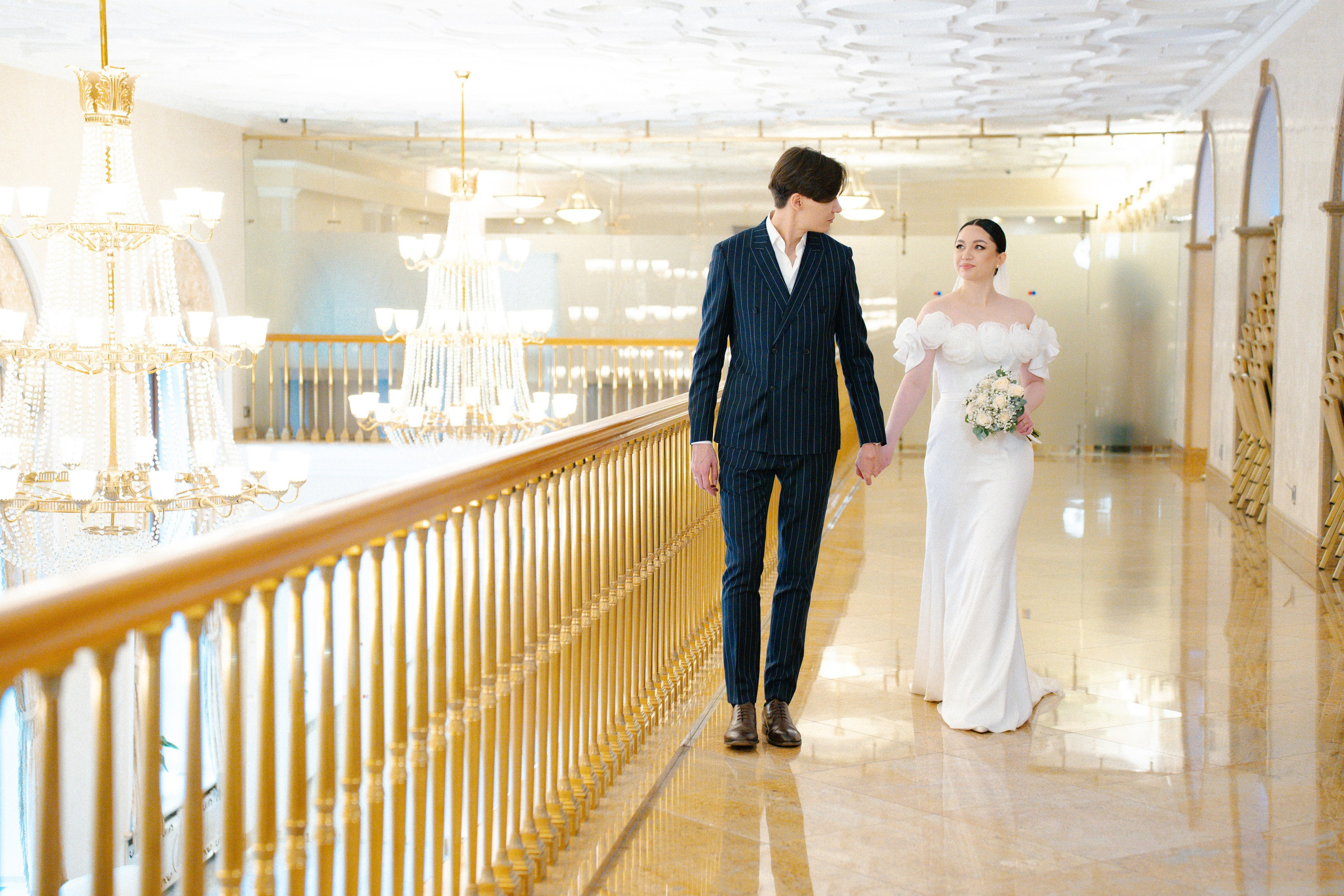 Свадебная фотосессия в гостинице Украина