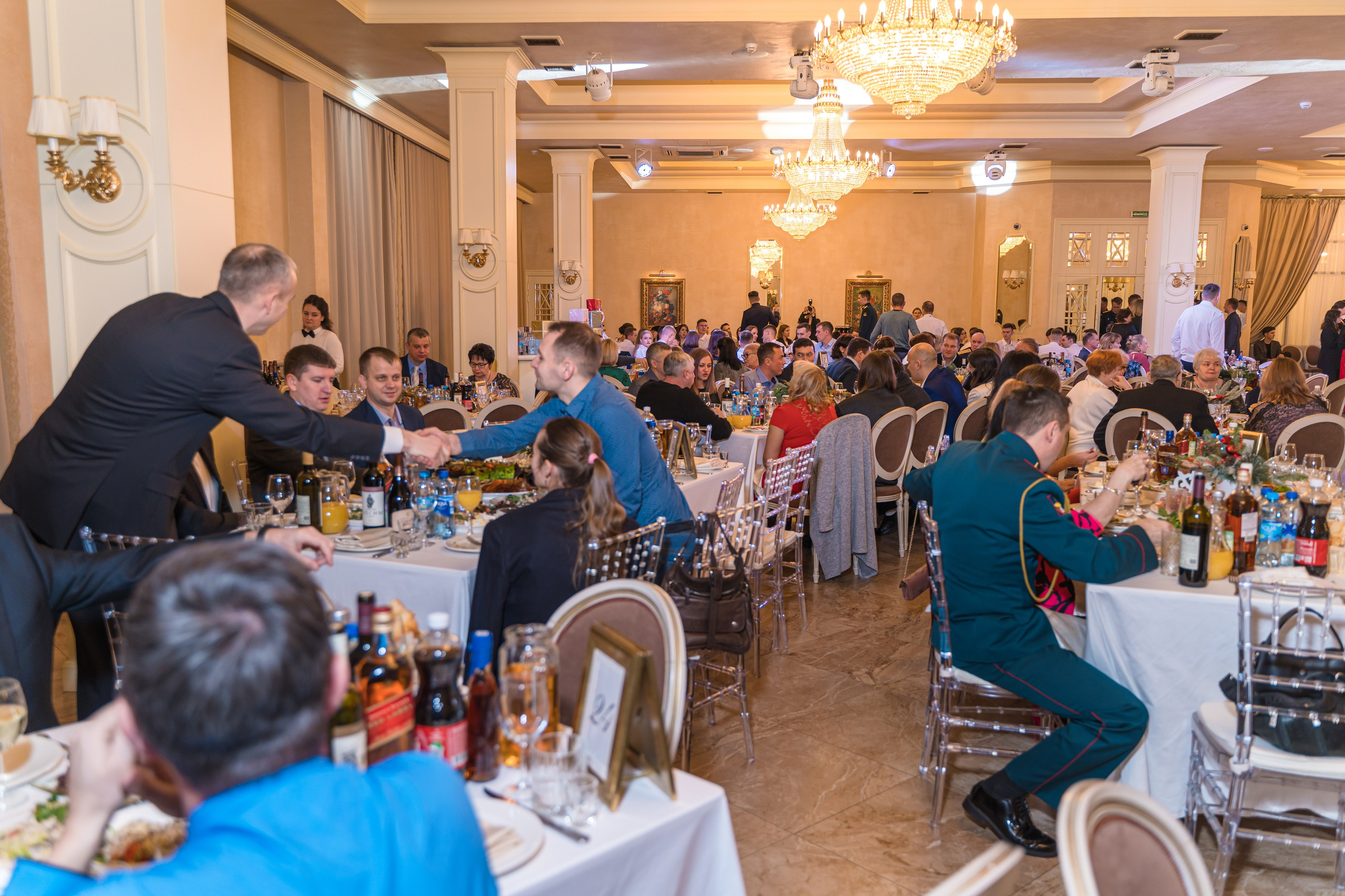 Фотосъемка выпуска военной академии и вручение дипломов