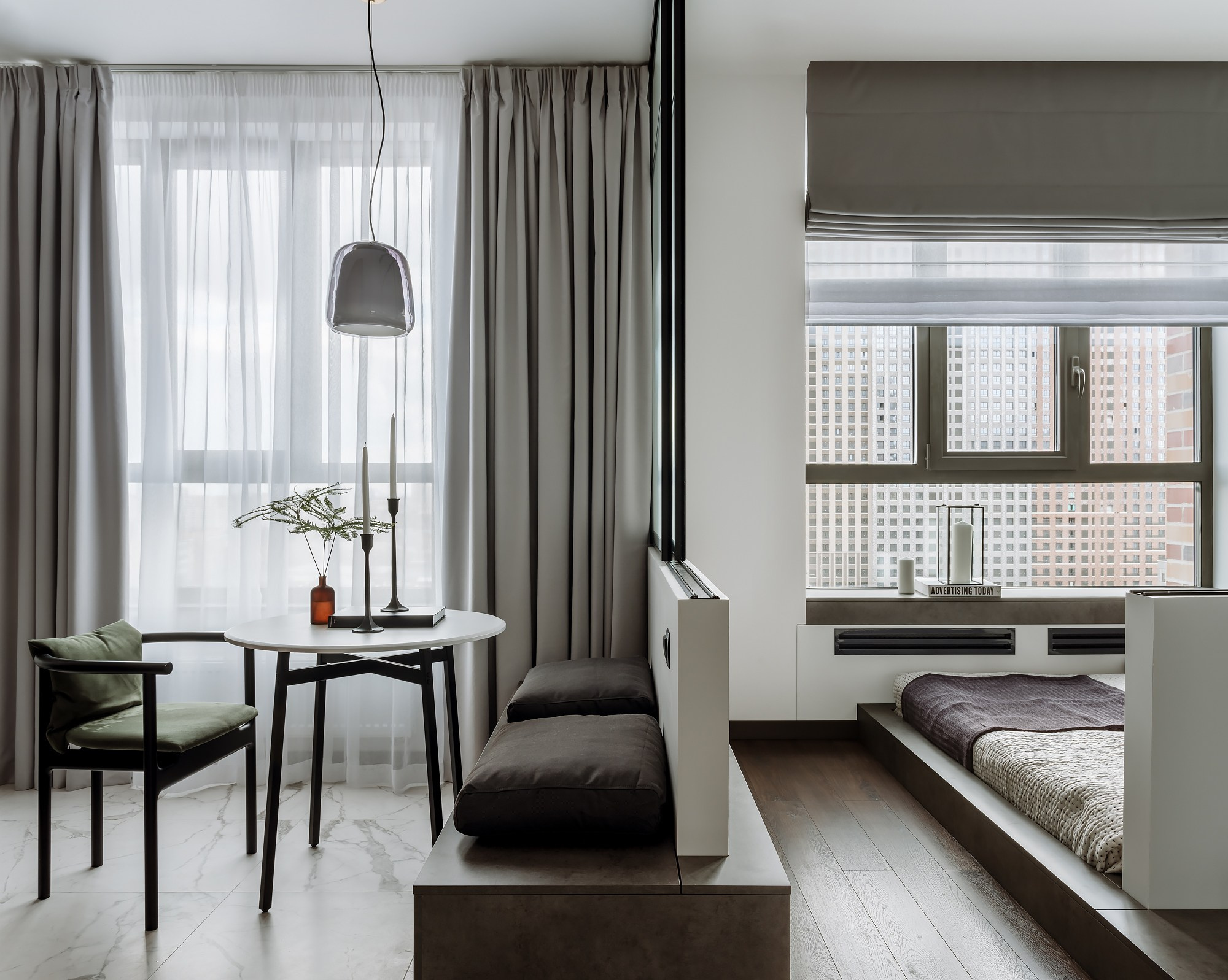 ЖК Селигер Сити. AUTHŌR INTERIORS