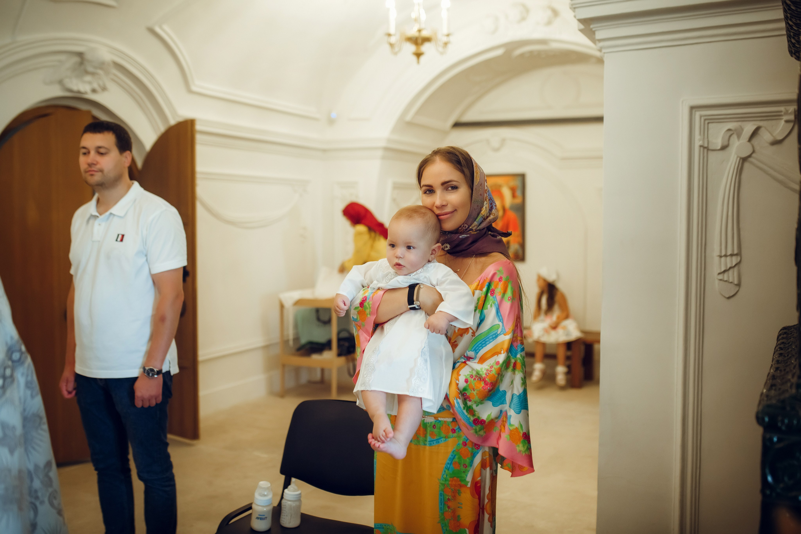 Крещение Эрнеста. Фотограф на Крещение, семейный фотограф в Москве