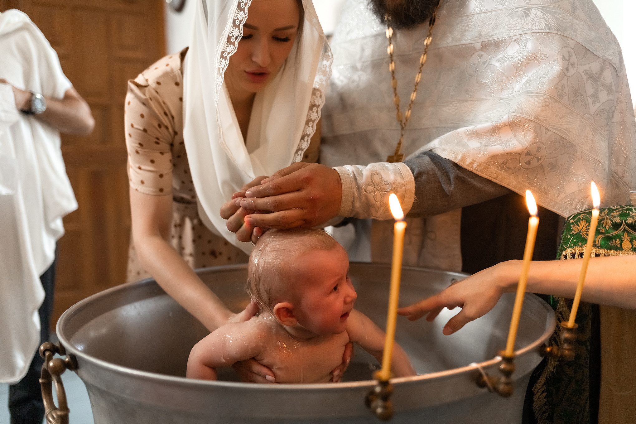 Таинство крещения. Анастасия Профессиональный фотограф в Москве