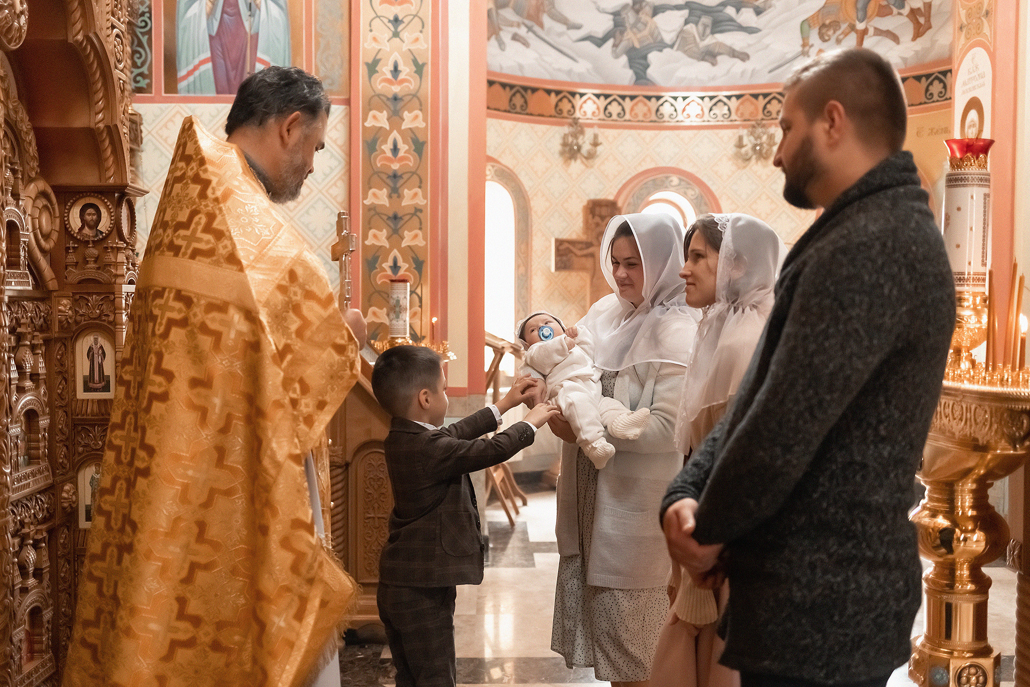 Таинство крещения. Анастасия Профессиональный фотограф в Москве
