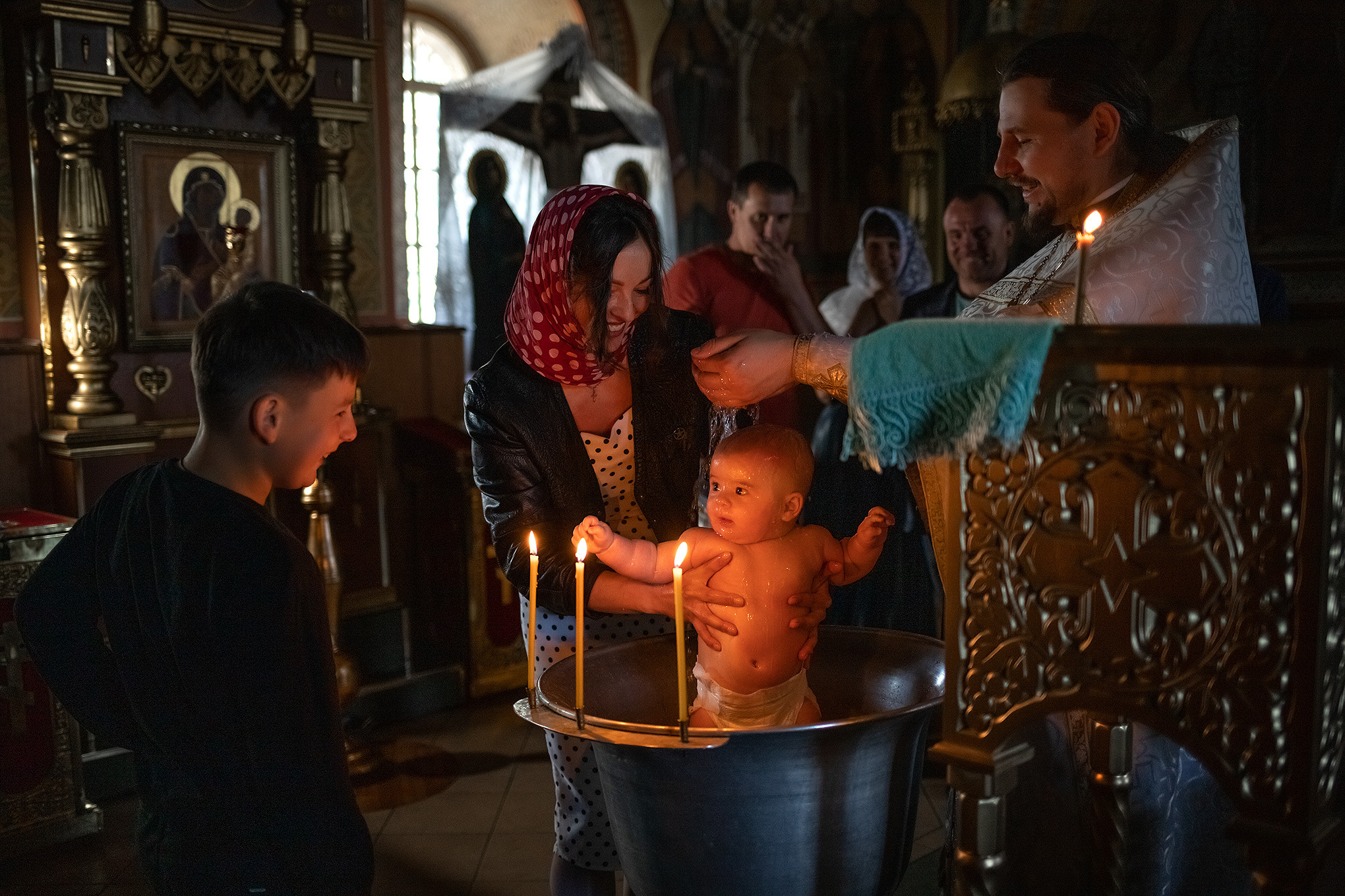 Таинство крещения. Анастасия Профессиональный фотограф в Москве