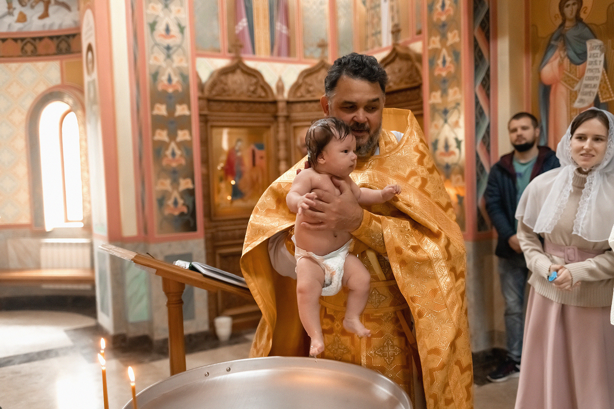 Таинство крещения. Анастасия Профессиональный фотограф в Москве