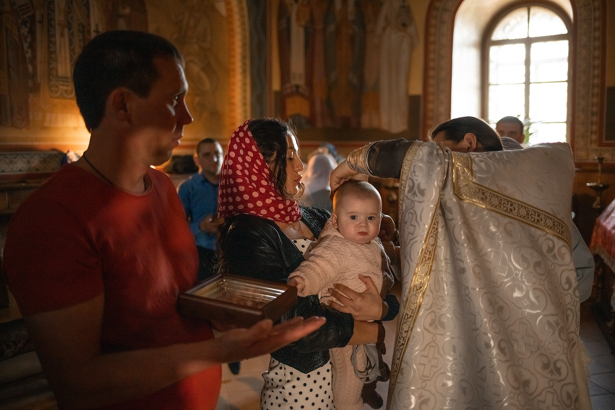 Таинство крещения. Анастасия Профессиональный фотограф в Москве