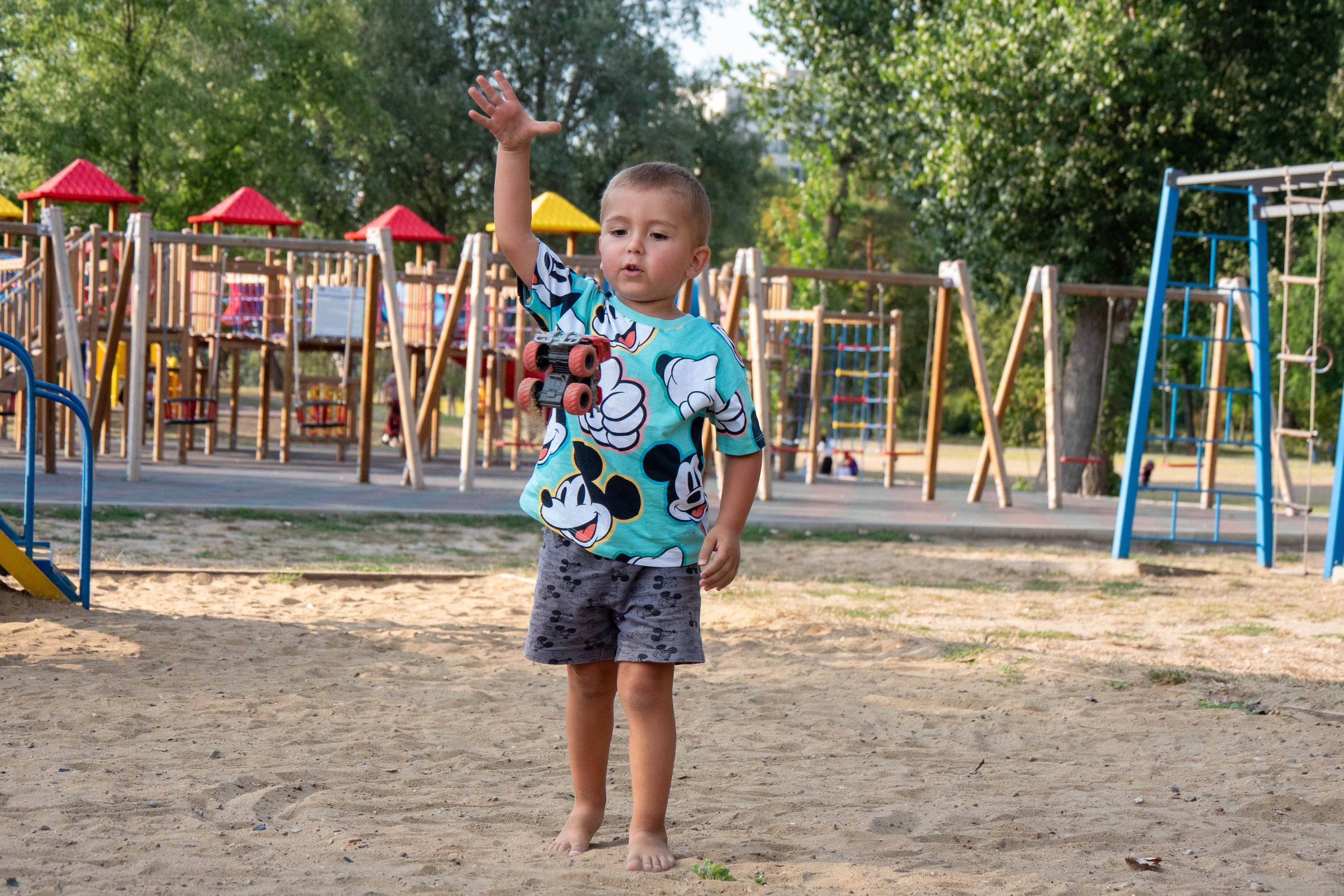 Дети в парке