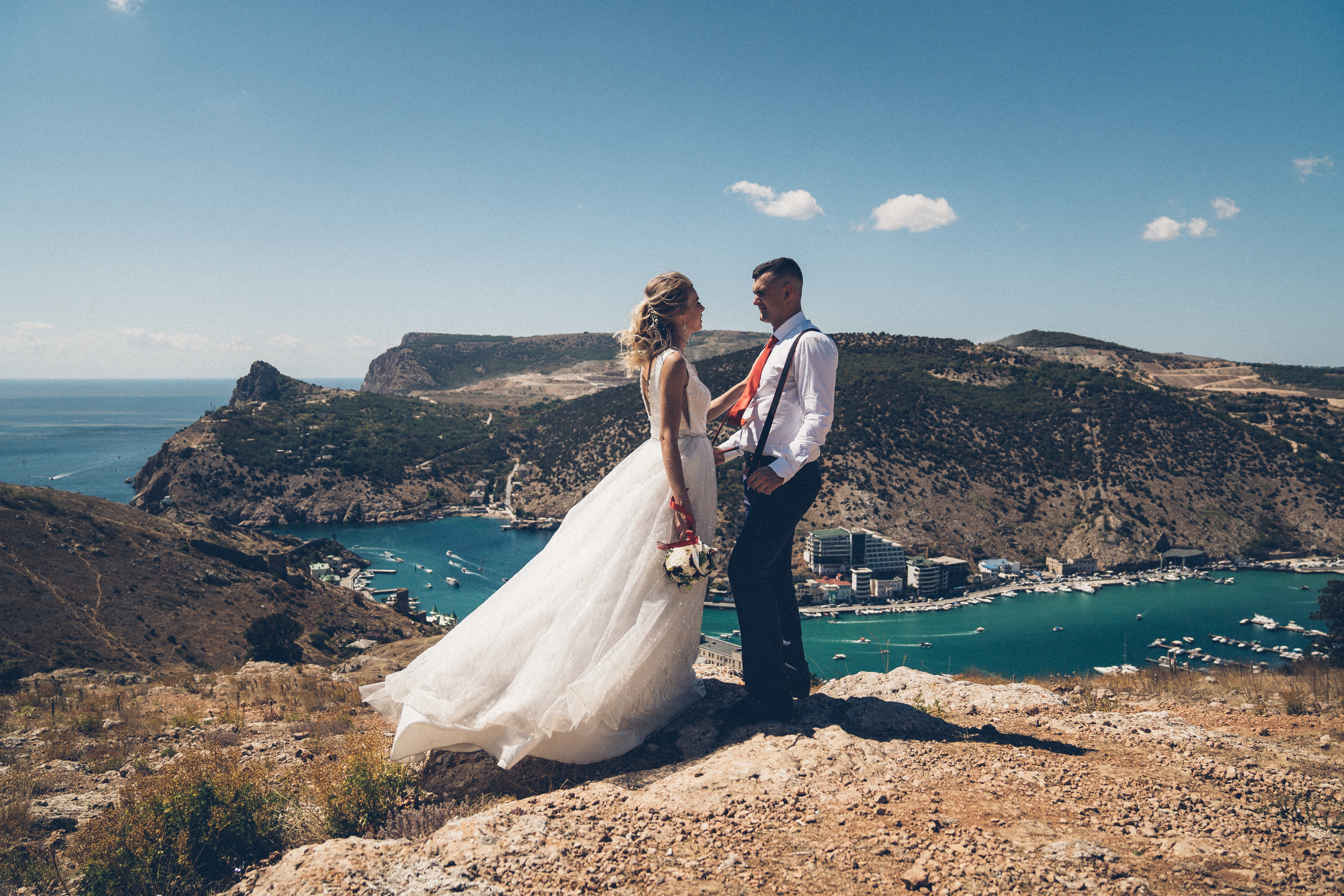 Свадебная фотосессия для Ильи и Анжелики. Фотограф в Севастополе и Крыму Горбунов Денис