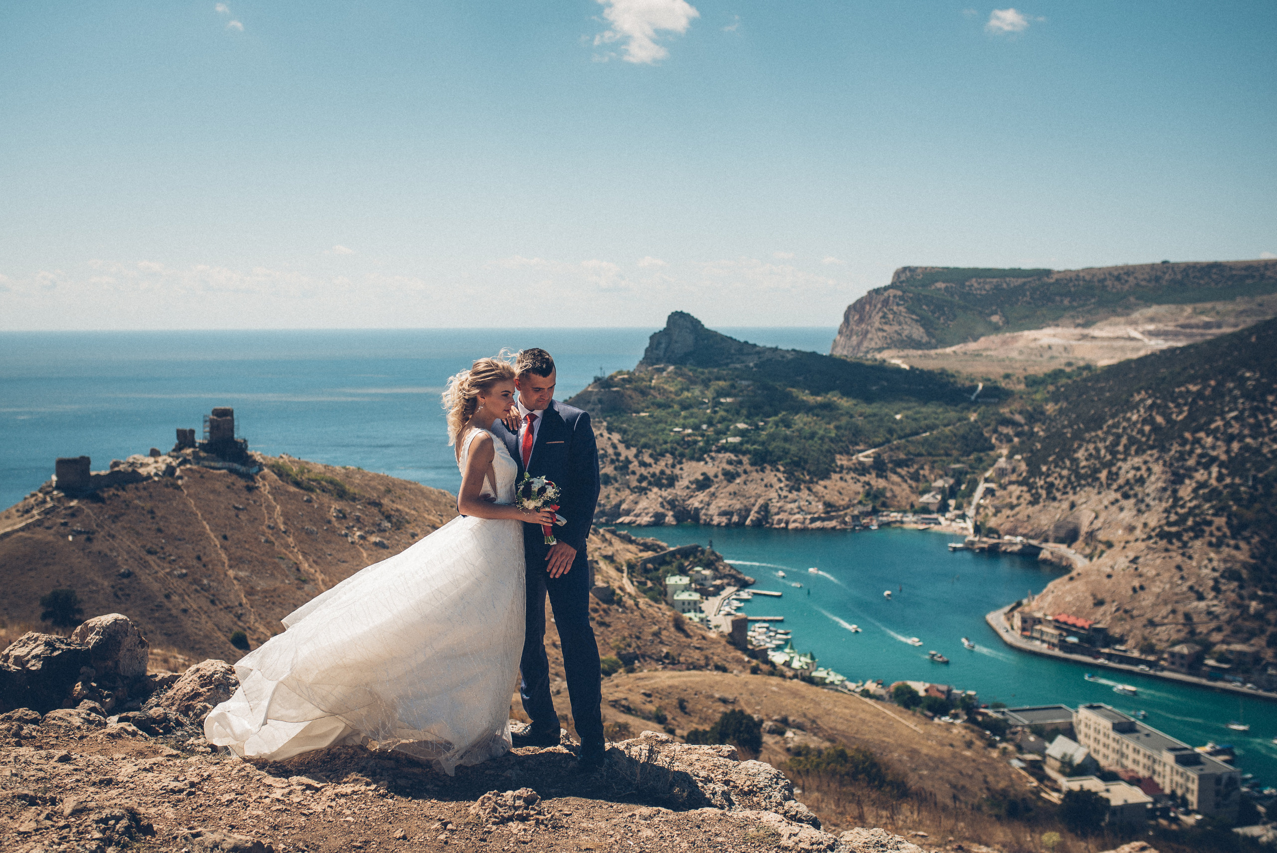 Свадебная фотосессия для Ильи и Анжелики. Фотограф в Севастополе и Крыму Горбунов Денис