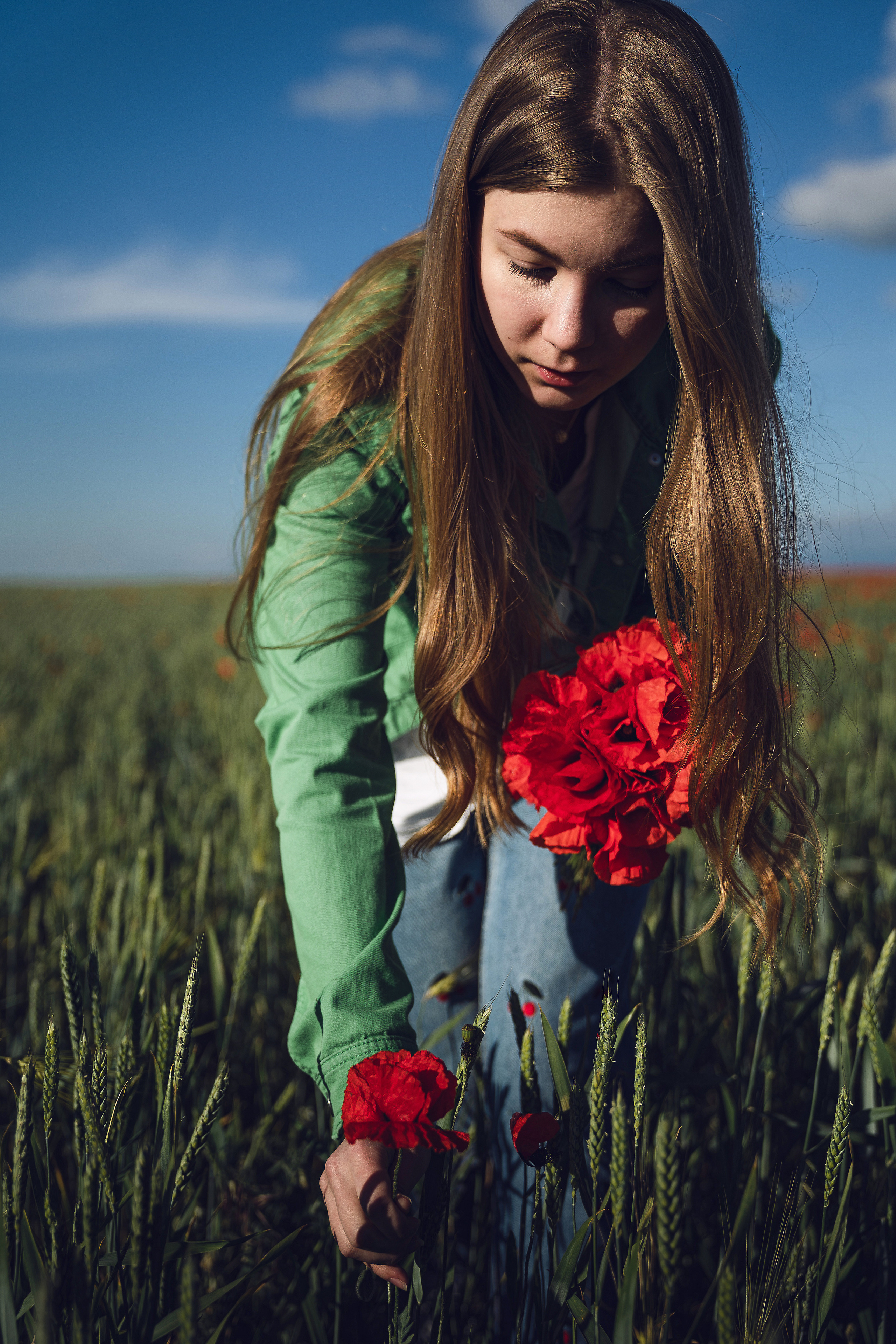 Красивый фотосет в маковом поле. Фотограф в Севастополе и Крыму Горбунов Денис