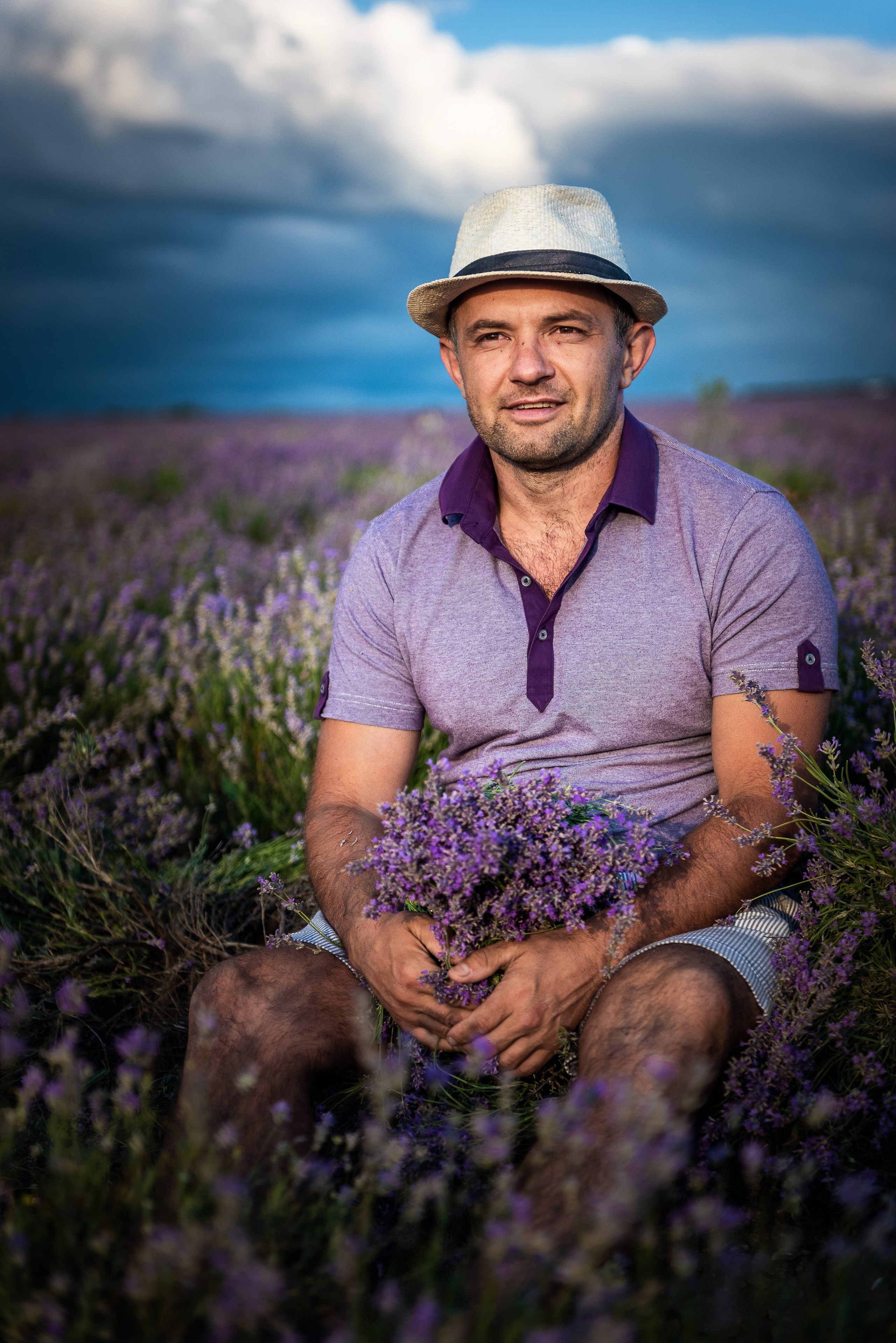 Съемка семьи в лавандовом поле. Фотограф в Севастополе и Крыму Горбунов Денис
