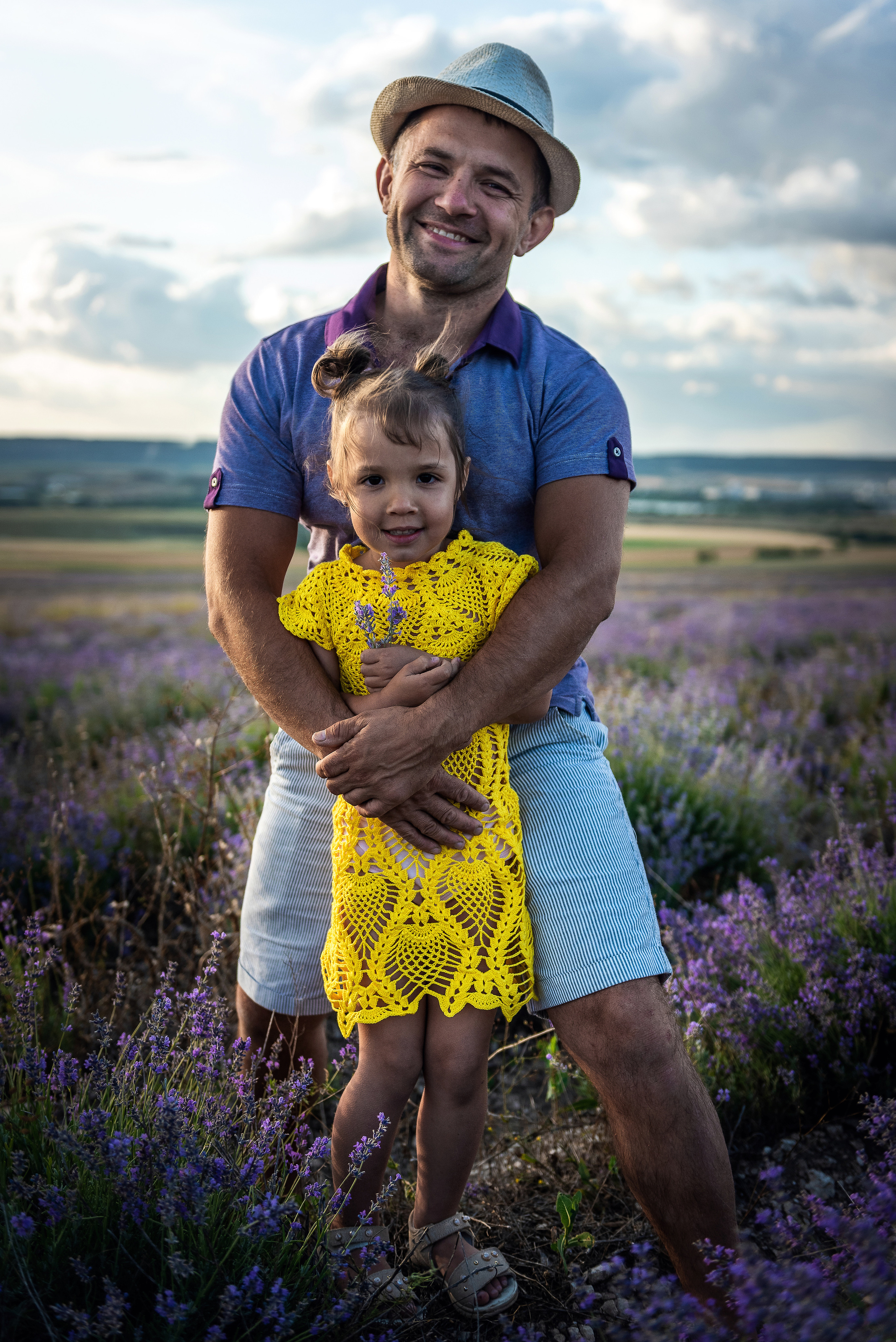 Съемка семьи в лавандовом поле. Фотограф в Севастополе и Крыму Горбунов Денис