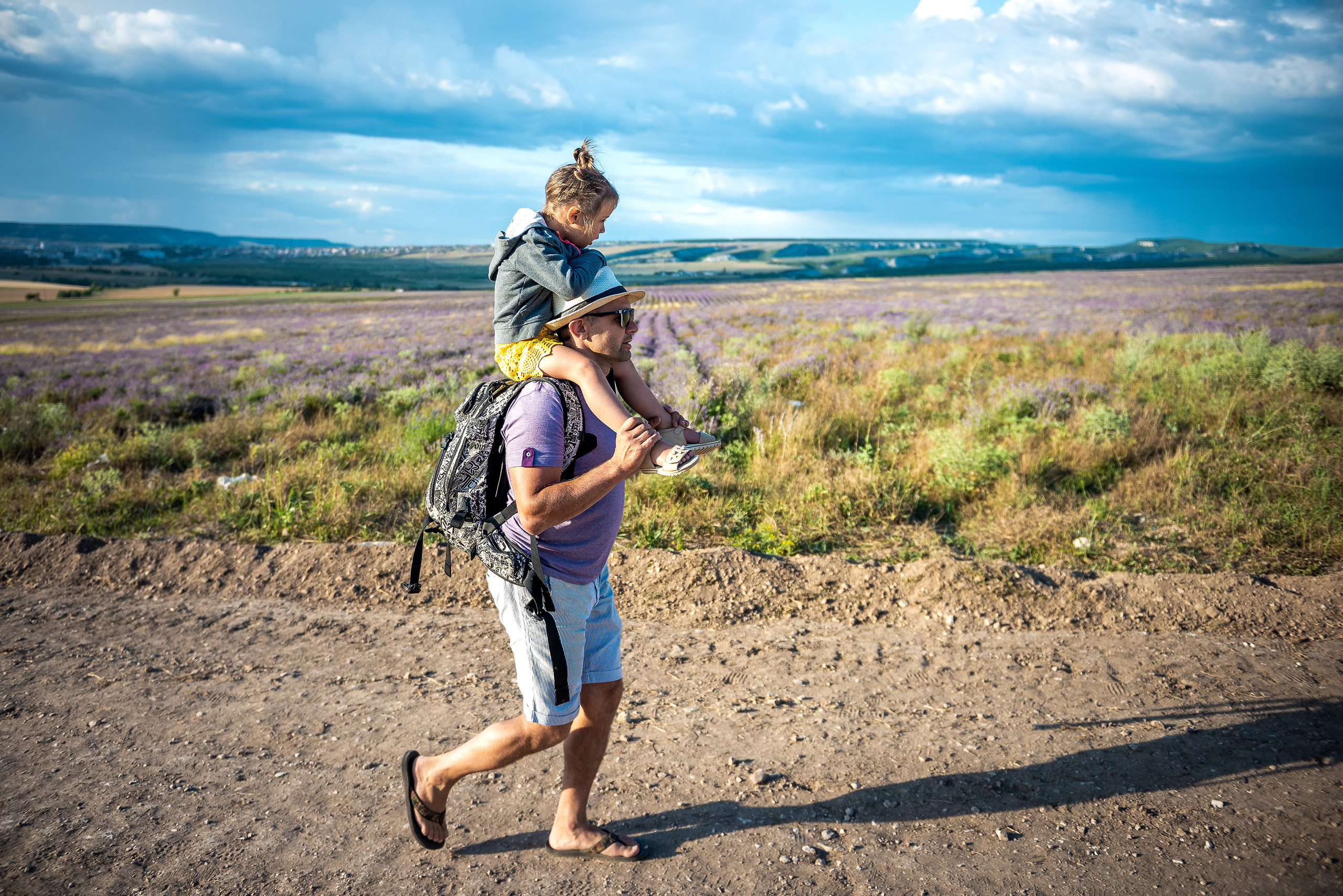 Съемка семьи в лавандовом поле. Фотограф в Севастополе и Крыму Горбунов Денис