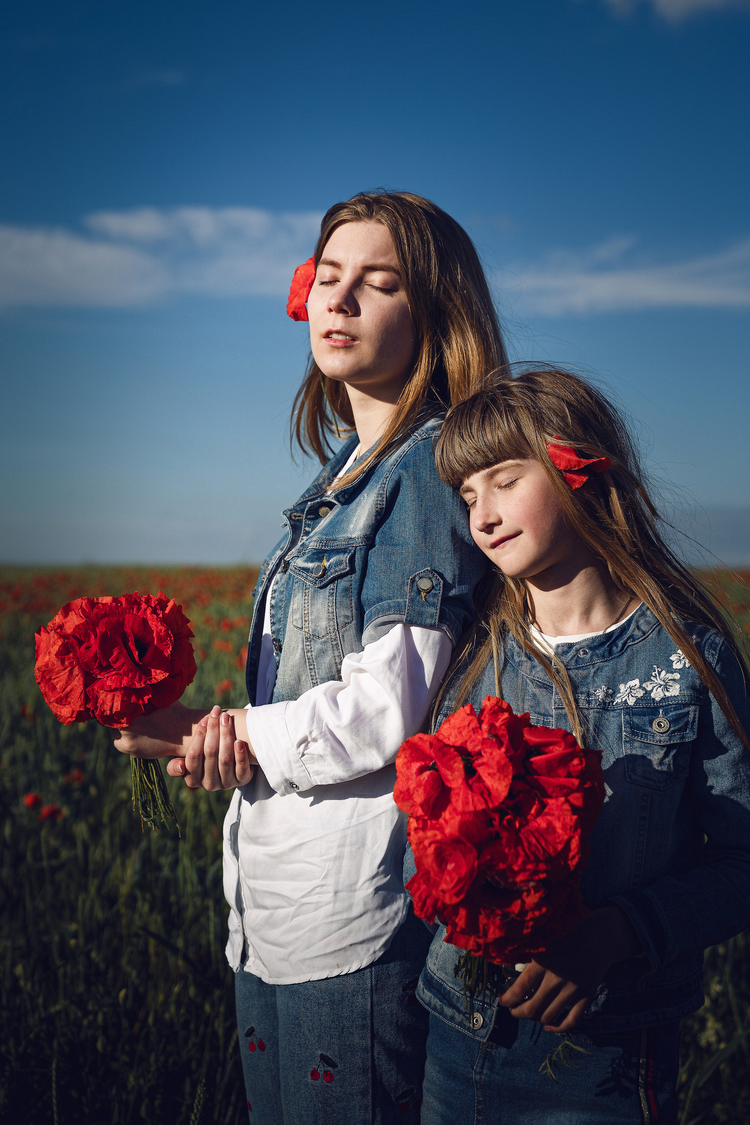 Красивый фотосет в маковом поле. Фотограф в Севастополе и Крыму Горбунов Денис