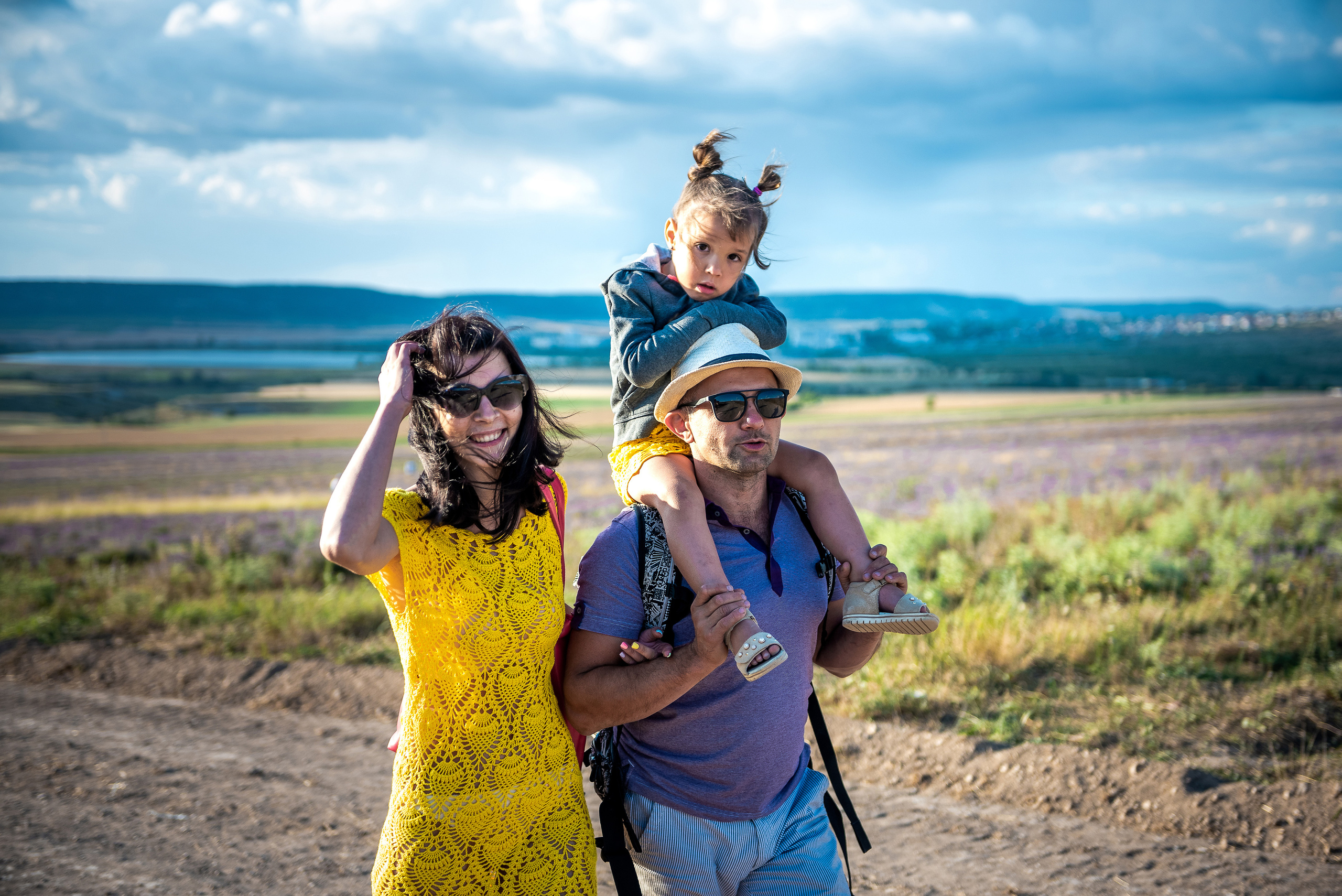 Съемка семьи в лавандовом поле. Фотограф в Севастополе и Крыму Горбунов Денис