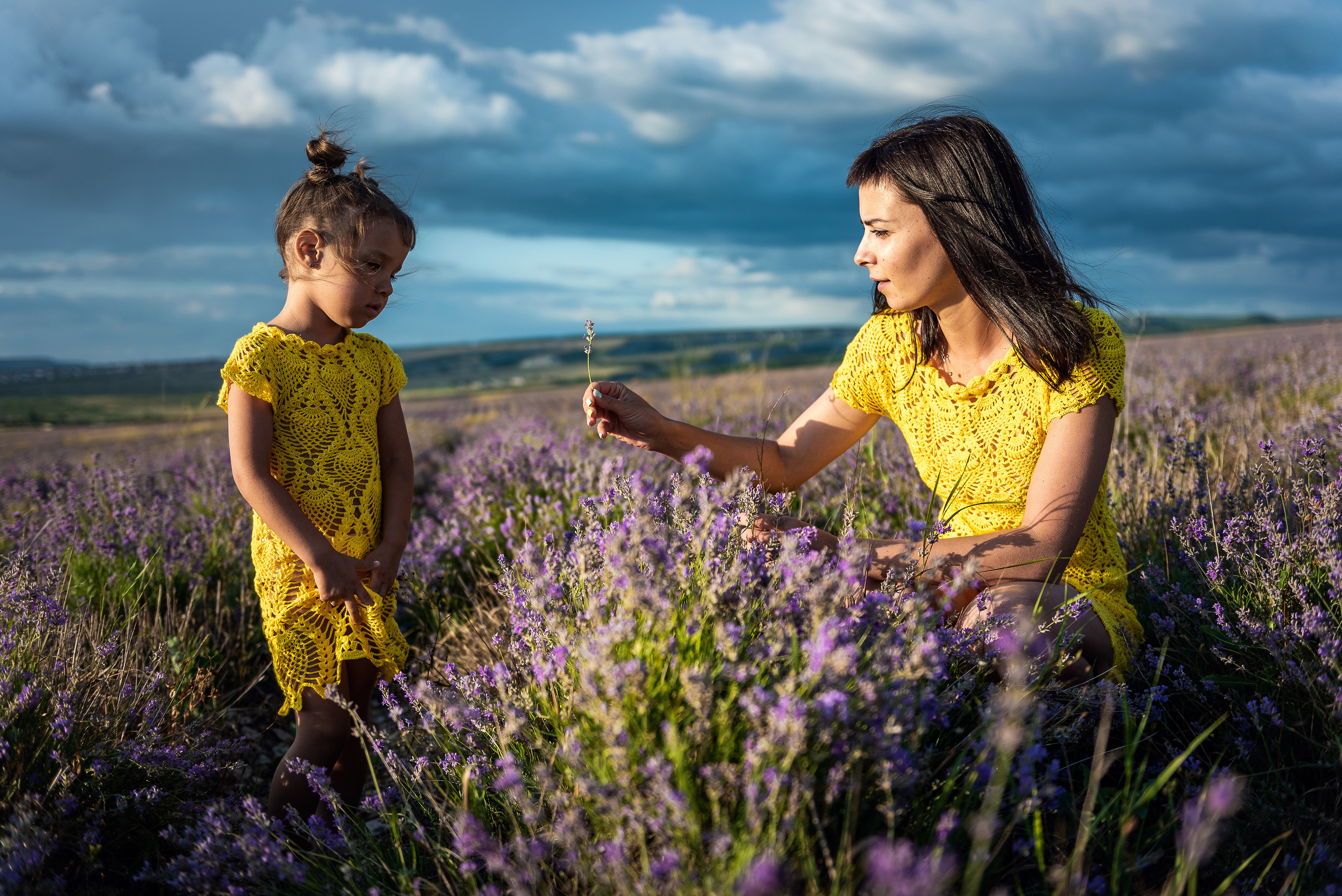 Съемка семьи в лавандовом поле. Фотограф в Севастополе и Крыму Горбунов Денис