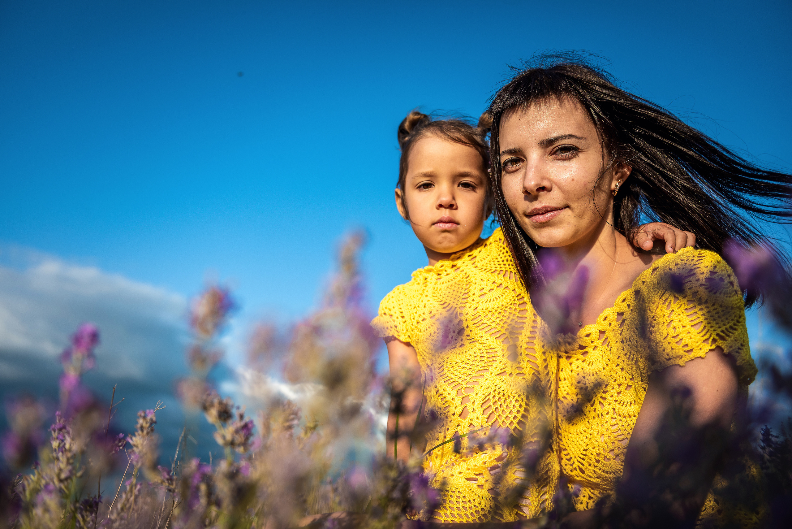 Съемка семьи в лавандовом поле. Фотограф в Севастополе и Крыму Горбунов Денис