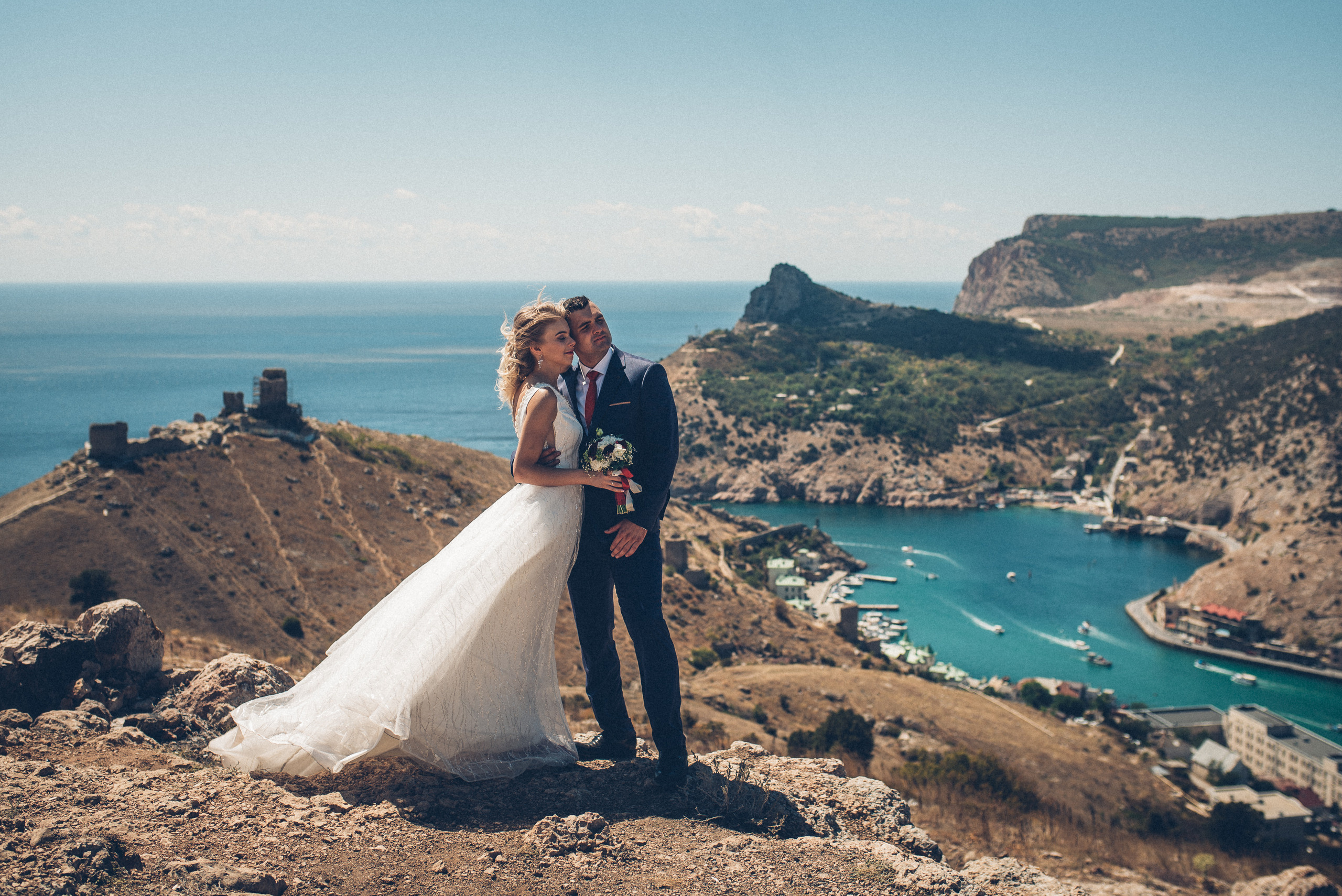 Свадебная фотосессия для Ильи и Анжелики. Фотограф в Севастополе и Крыму Горбунов Денис