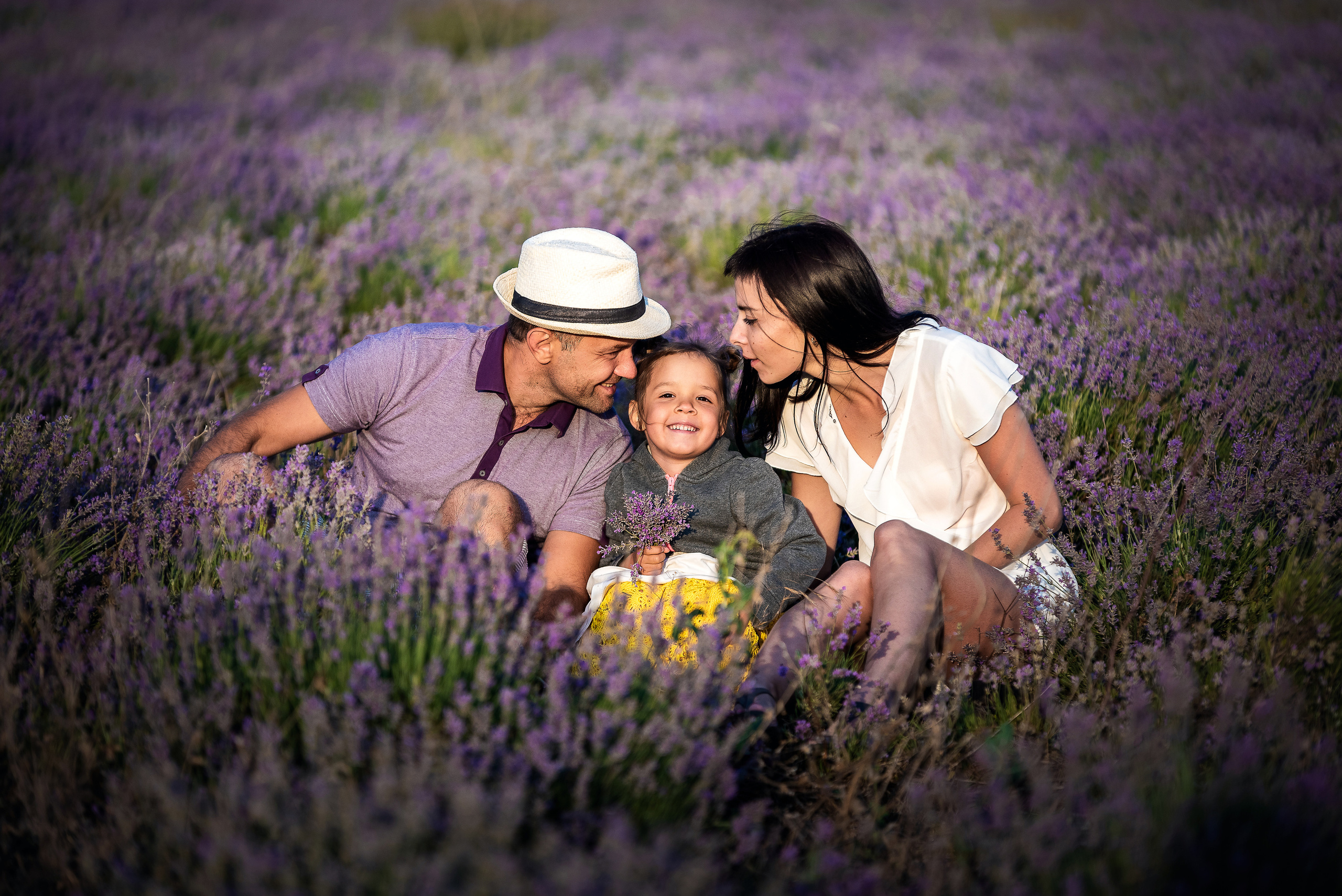 Съемка семьи в лавандовом поле. Фотограф в Севастополе и Крыму Горбунов Денис