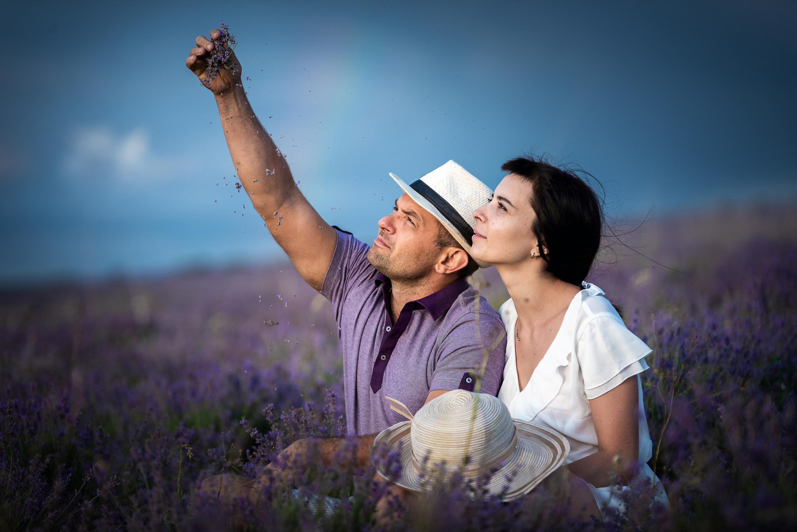 Съемка семьи в лавандовом поле. Фотограф в Севастополе и Крыму Горбунов Денис
