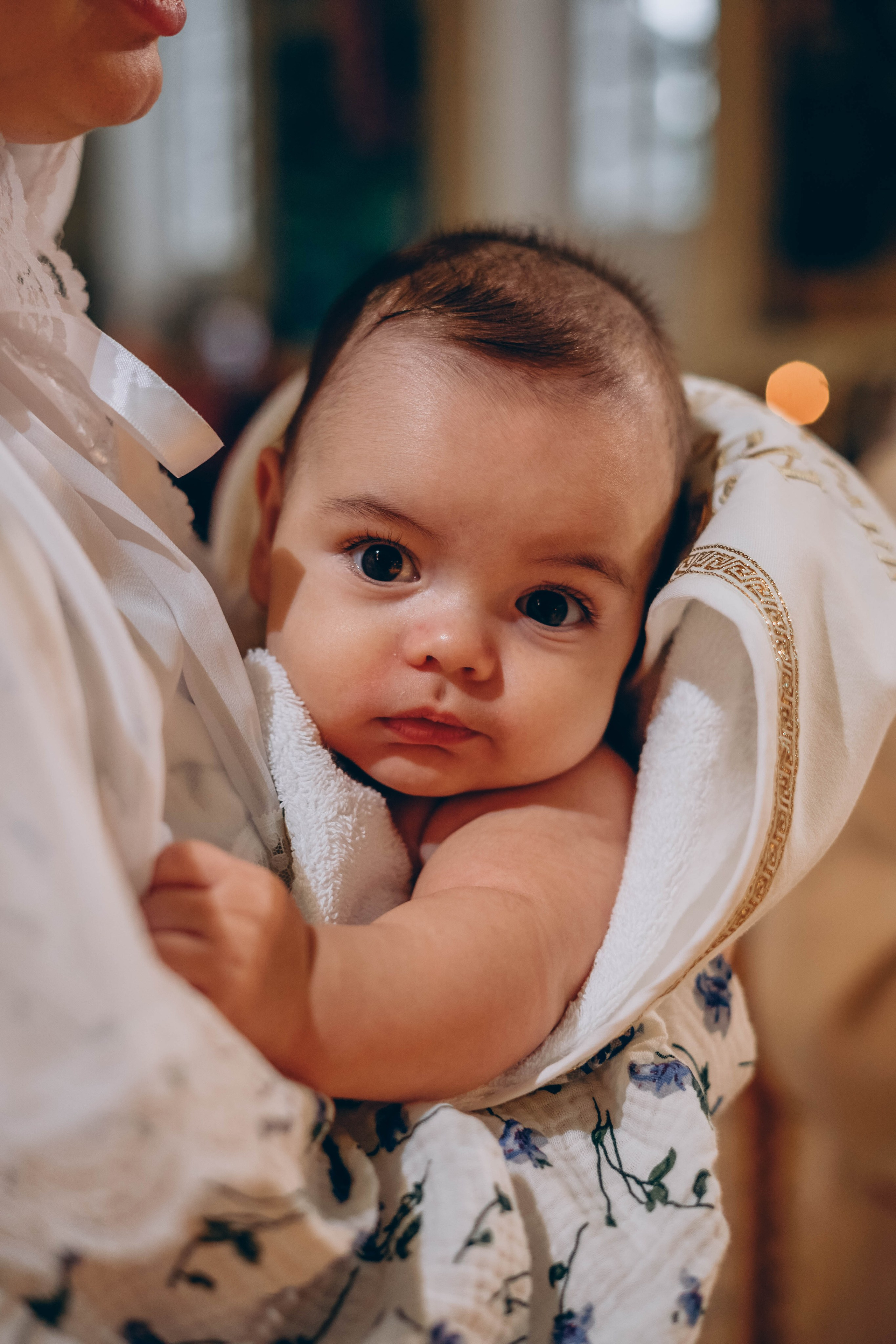 Таинство крещения Мирона