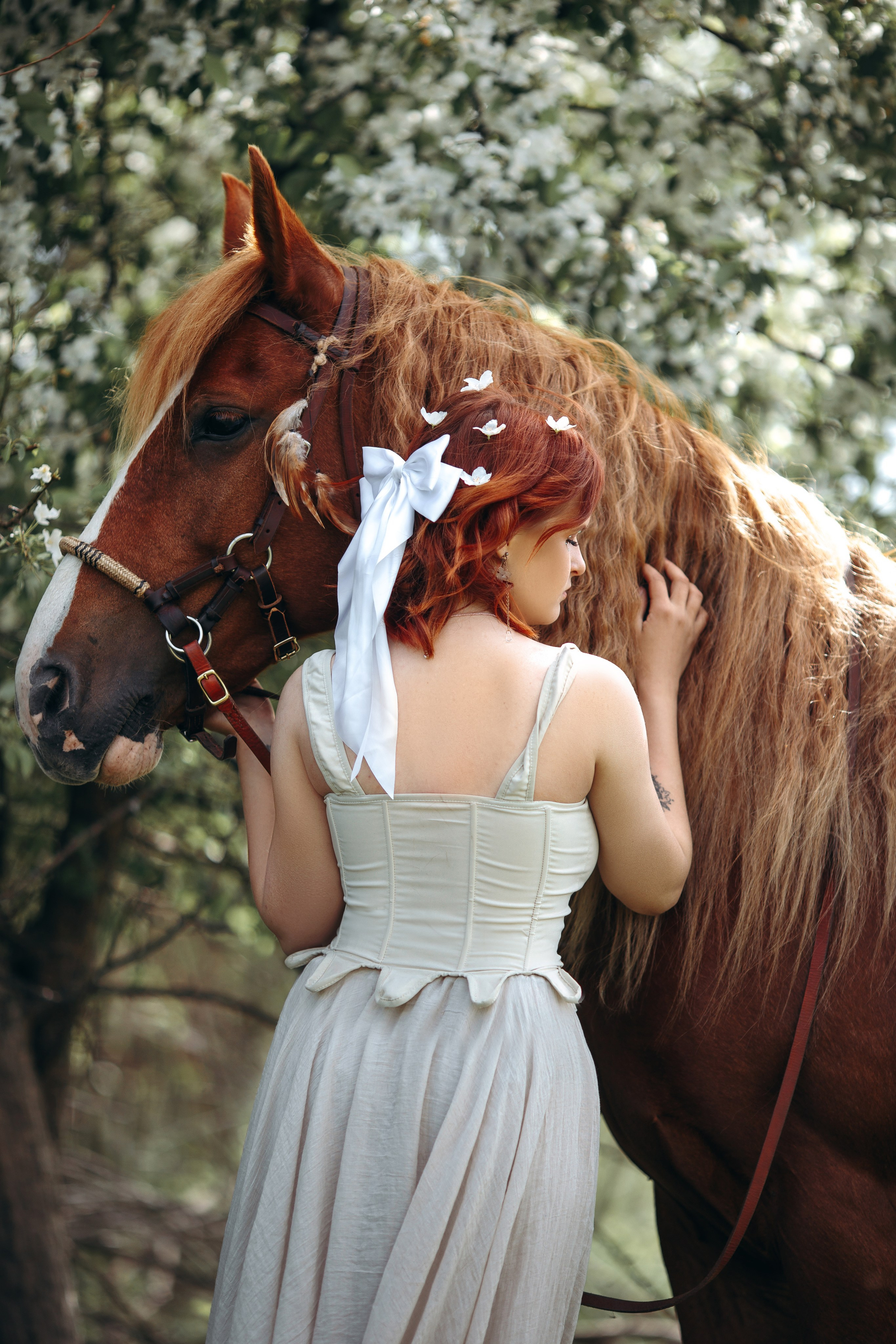 Весенние цветения. Анна Молчанова конный фотограф в Тюмени | фотосессии с лошадьми Тюмень