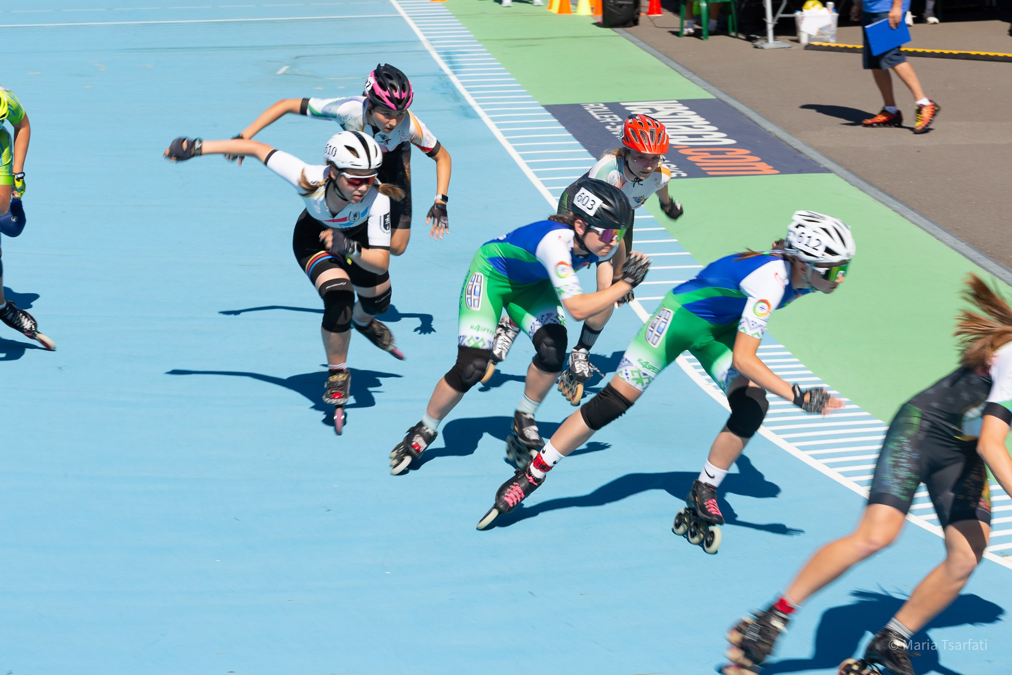 Международные соревнования по спидскейтингу. Солигорск, Беларусь. 2025. Спортивная съемка Мария Царфати