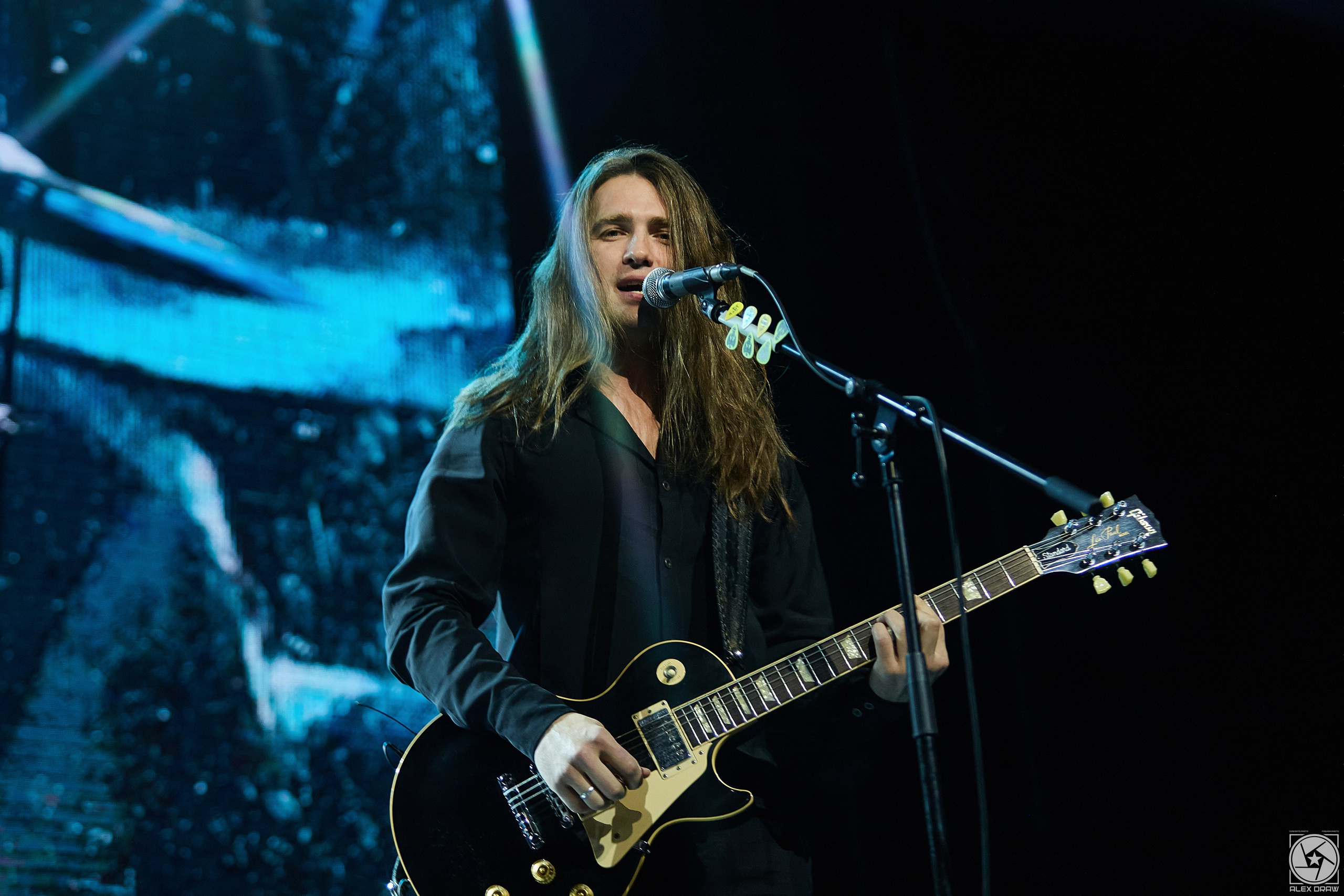 Глеб Самойлов Агата Кристи 35 лет! 06.12.2023 Гранд Холл Сибирь. Фотограф Москва Concerts photo / Fashion photо