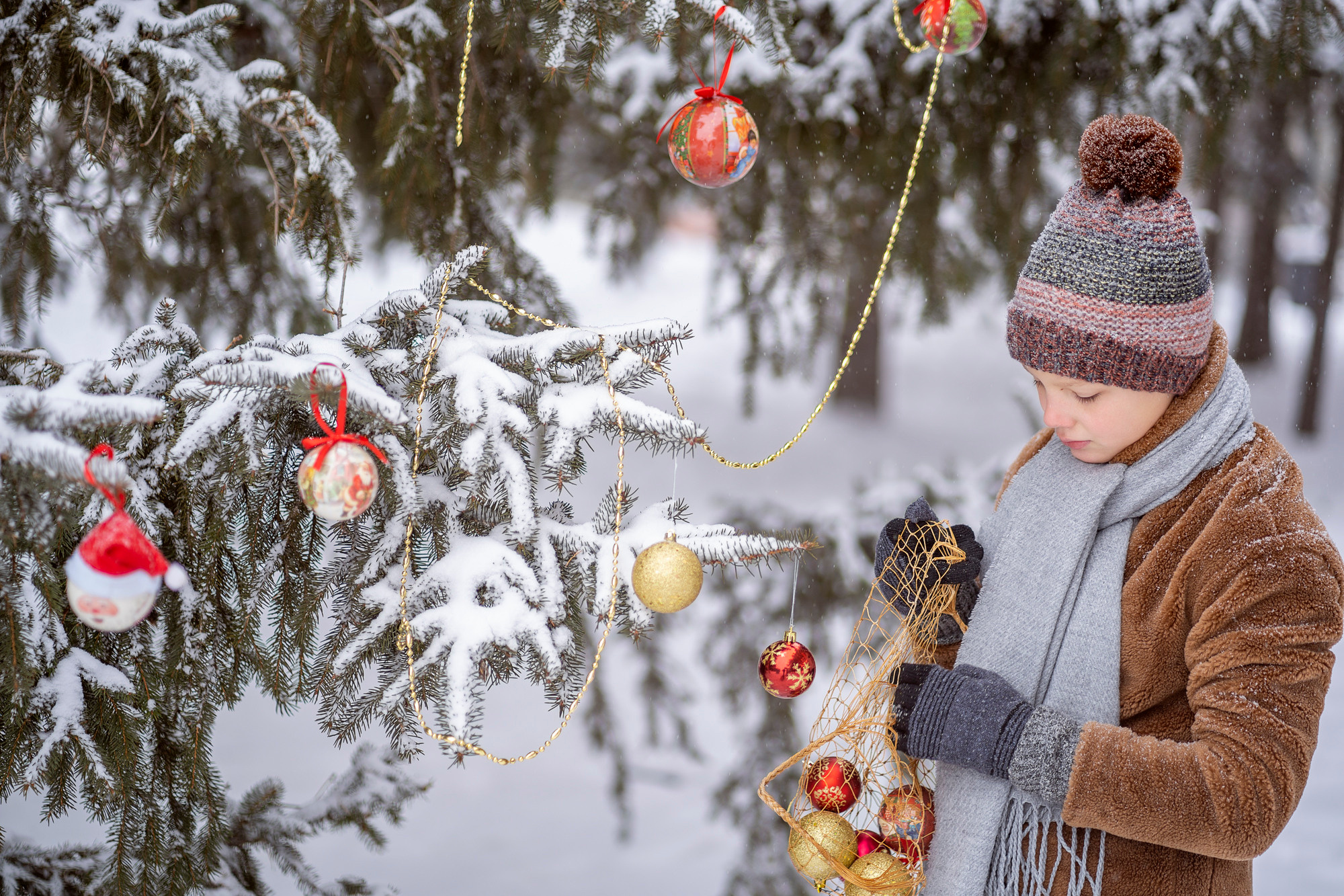Новогодняя история. Семейный и детский фотограф в Хабаровске Анна Гриневич