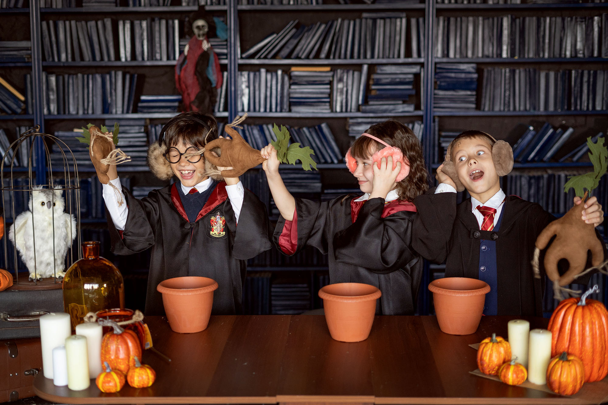 Хэллоуин и Рождество в ХОГВАРТСЕ. Семейный и детский фотограф в Хабаровске Анна Гриневич