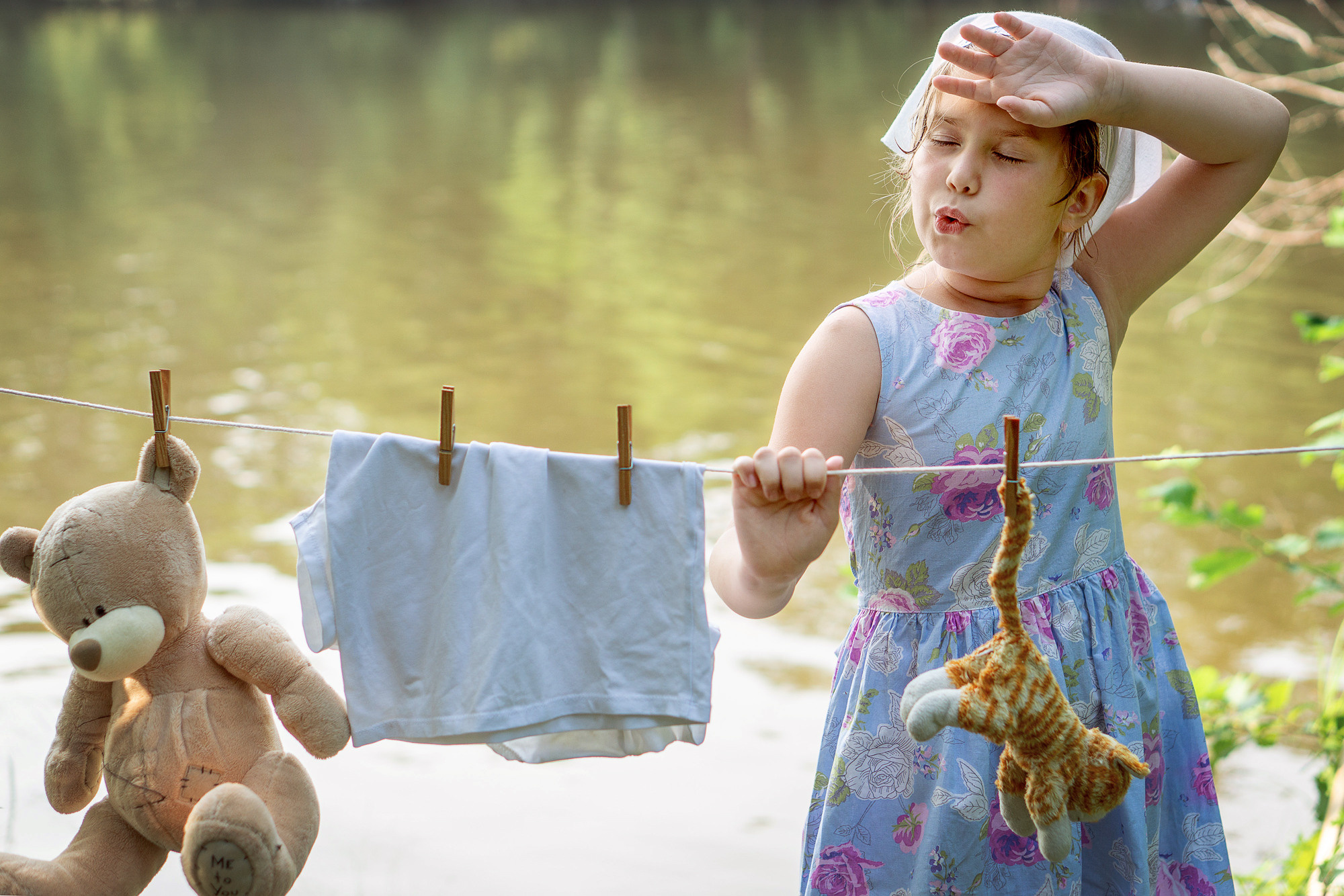 Большая стирка. Семейный и детский фотограф в Хабаровске Анна Гриневич