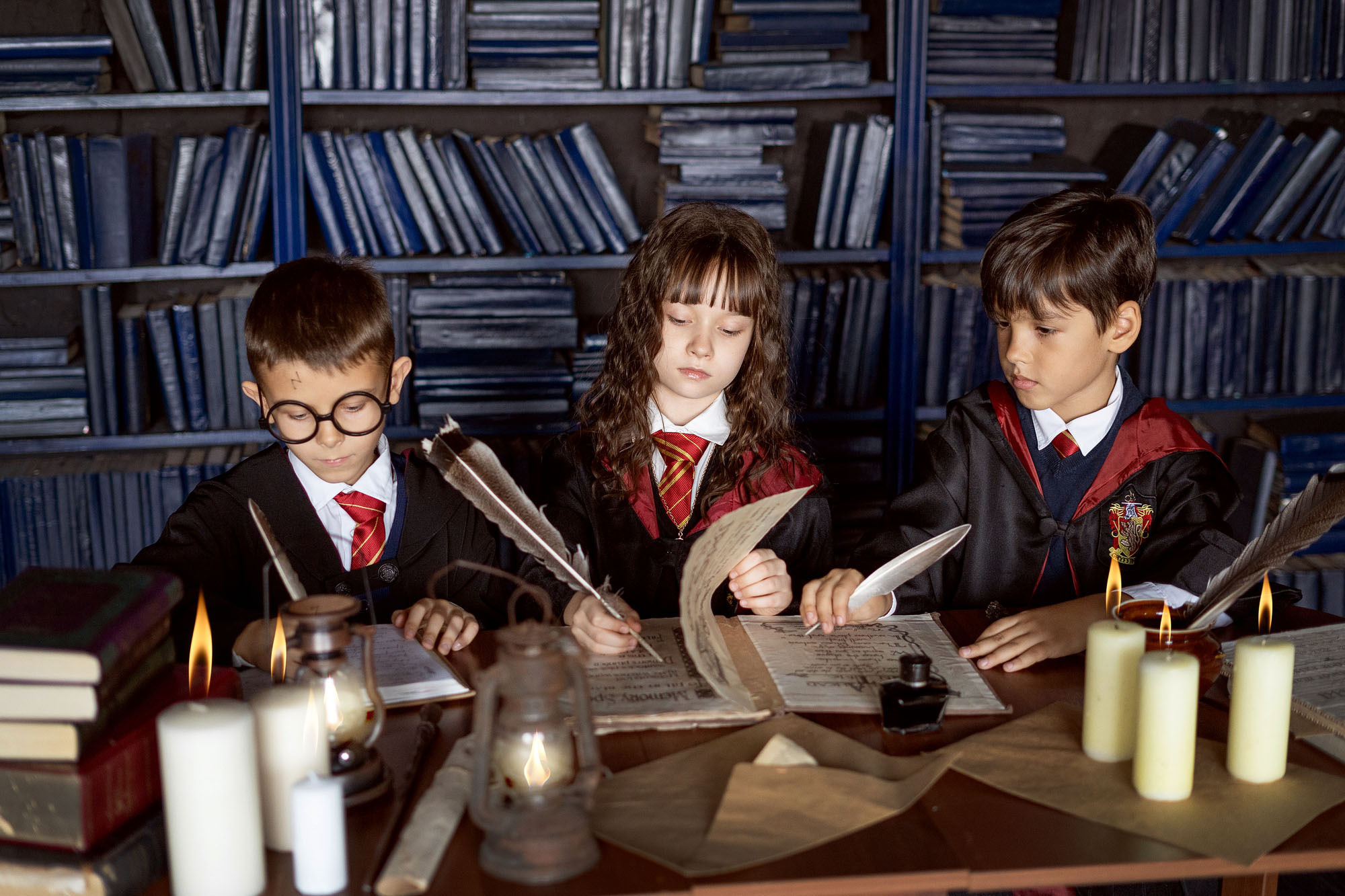 Хэллоуин и Рождество в ХОГВАРТСЕ. Семейный и детский фотограф в Хабаровске Анна Гриневич