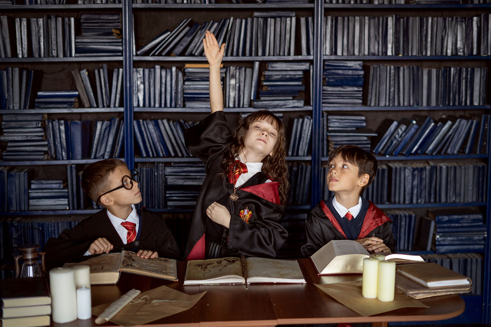 Хэллоуин и Рождество в ХОГВАРТСЕ. Семейный и детский фотограф в Хабаровске Анна Гриневич