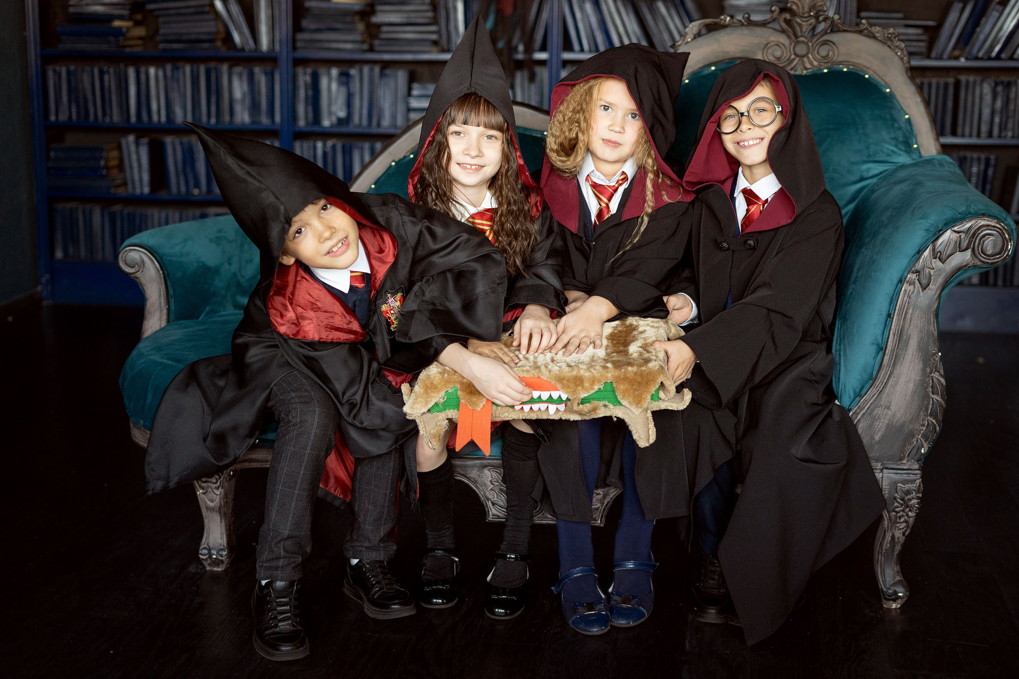 Хэллоуин и Рождество в ХОГВАРТСЕ. Семейный и детский фотограф в Хабаровске Анна Гриневич