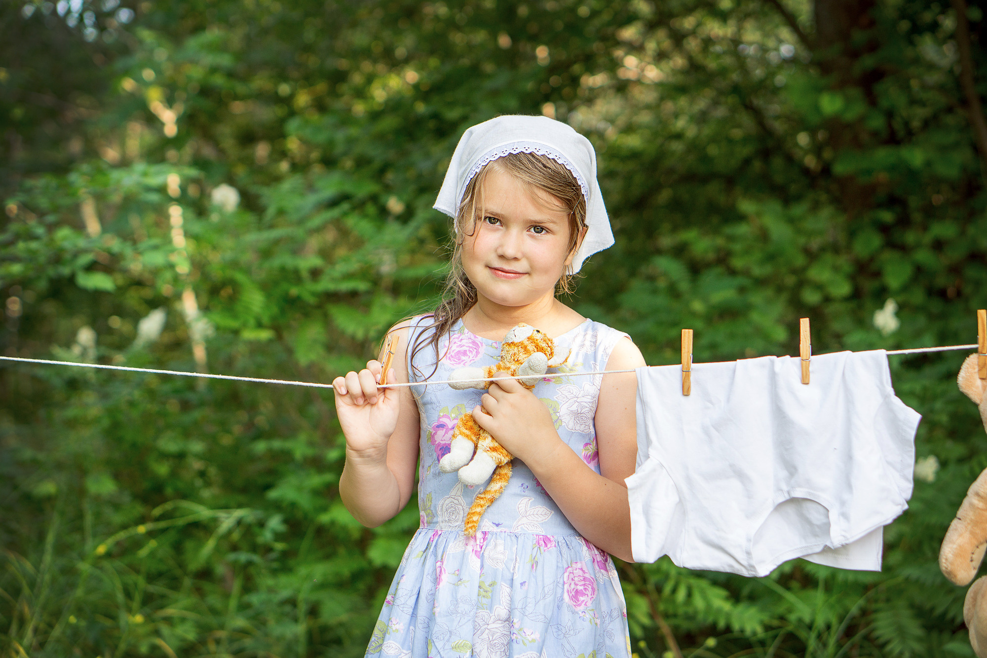 Большая стирка. Семейный и детский фотограф в Хабаровске Анна Гриневич