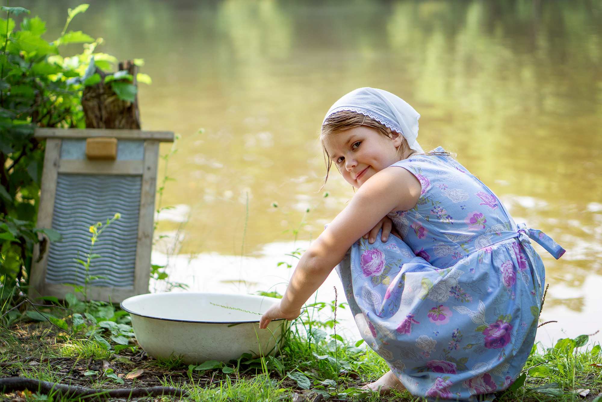 Большая стирка. Семейный и детский фотограф в Хабаровске Анна Гриневич