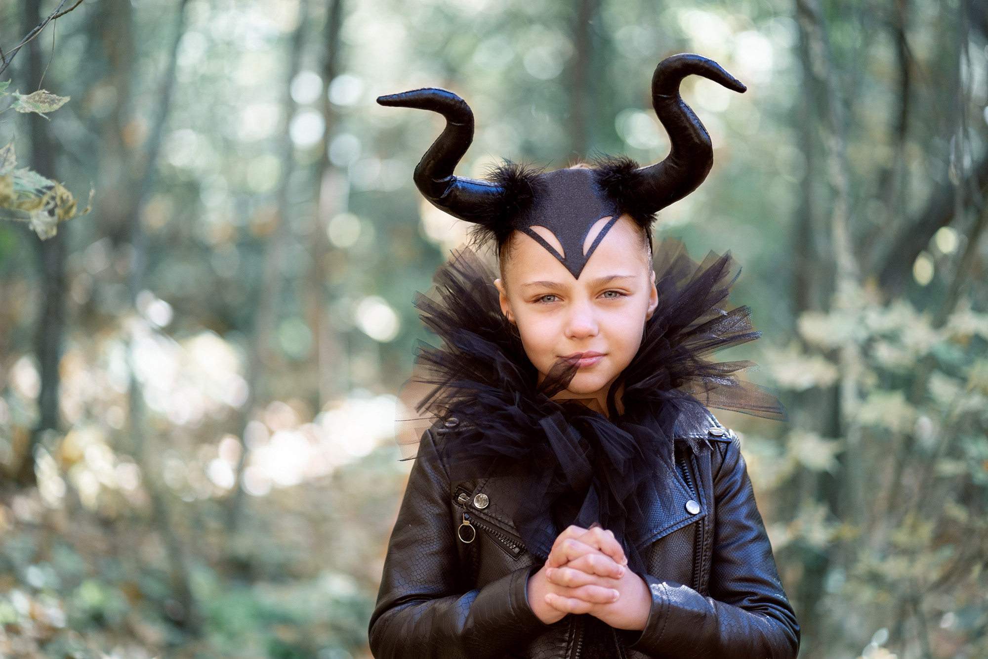 ХЭЛЛОУИН (Малефисента). Семейный и детский фотограф в Хабаровске Анна Гриневич